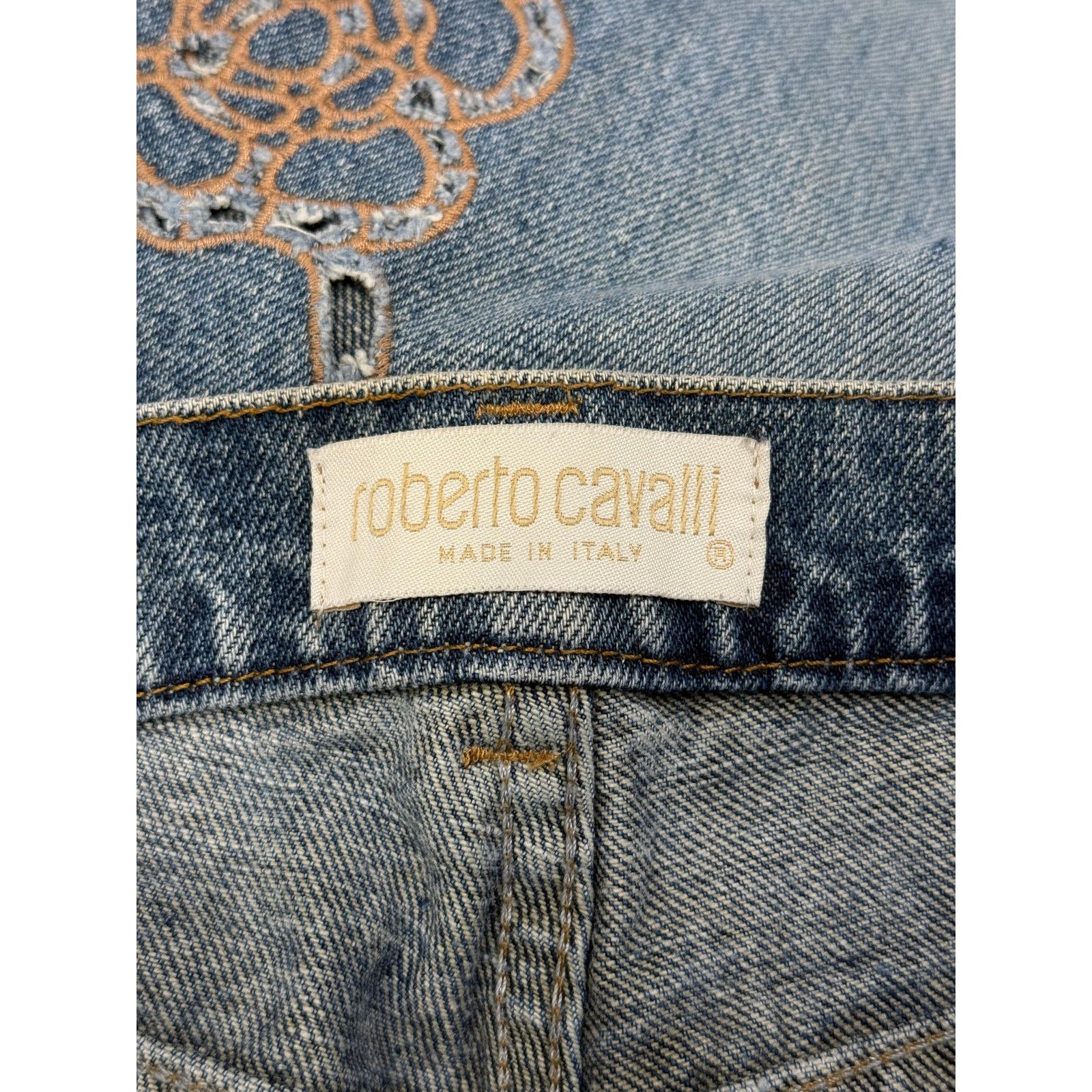 Roberto Cavalli S/S 2008 Roberto Cavalli laser cut jeans Size US 36 / EU 52 - 8 Thumbnail