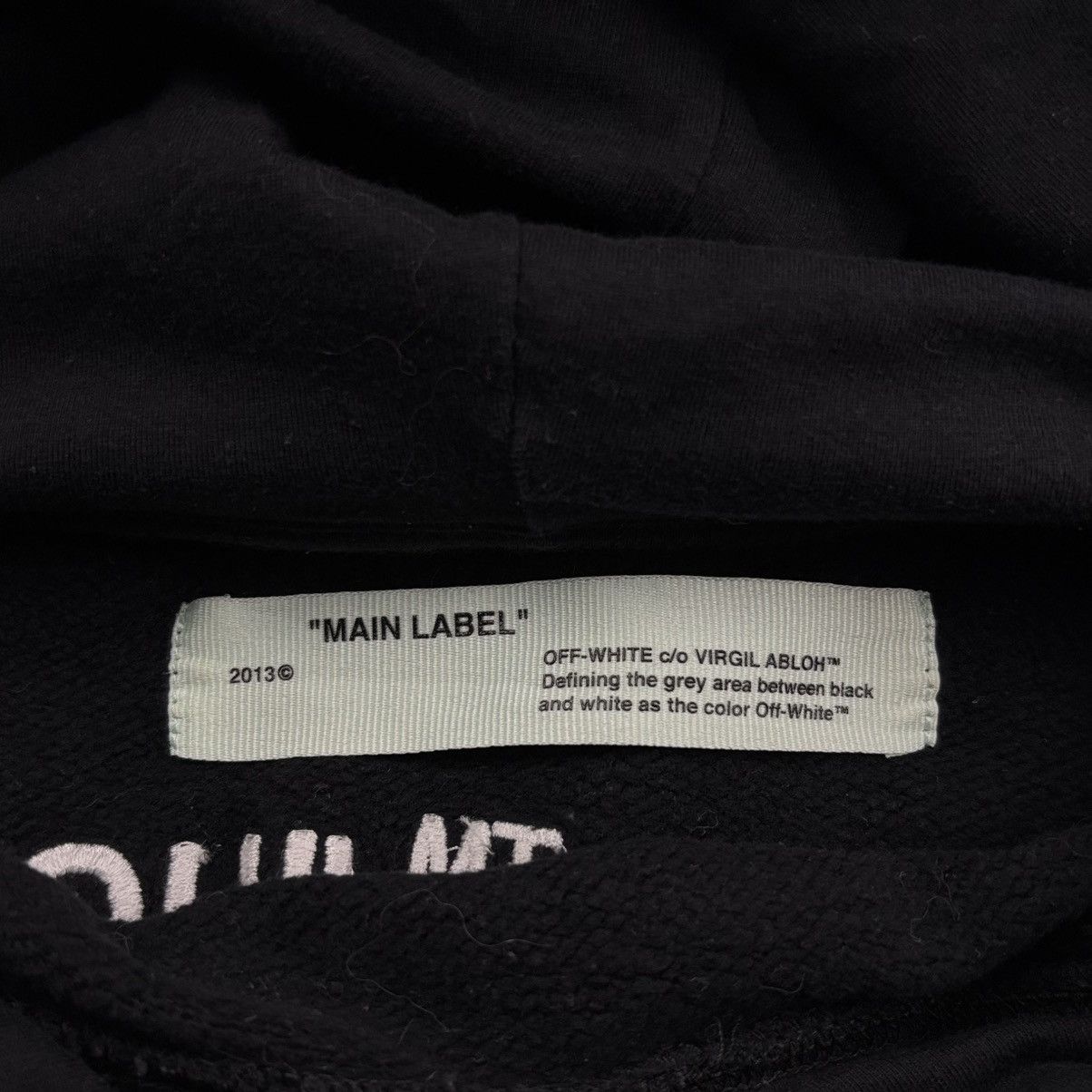 Off-White Off-White Quotes Cropped Hoodie Size S / US 4 / IT 40 - 6 Thumbnail
