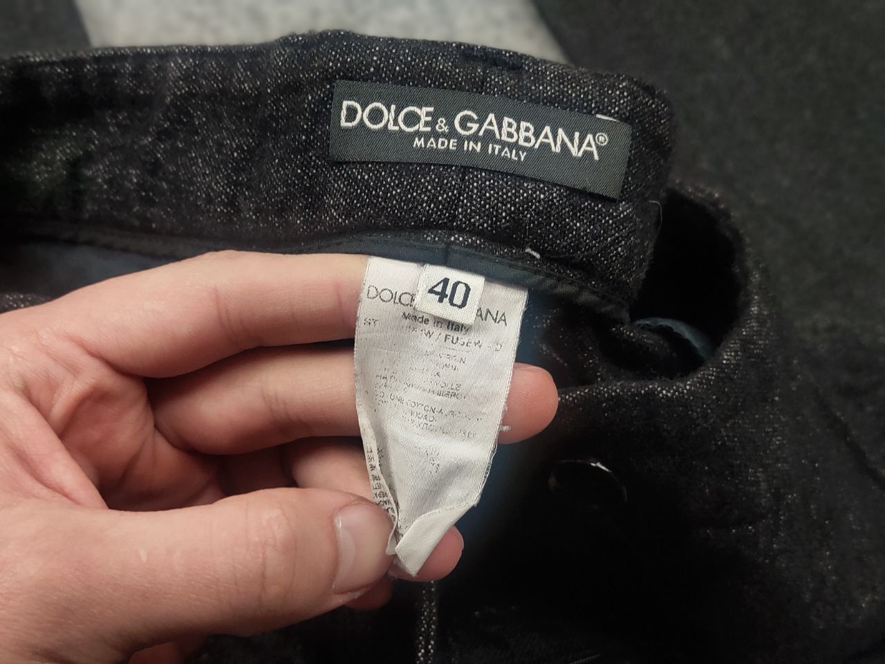 Dolce & Gabbana Dolce & Gabbana Italy Design Flared trousers wool Pants Size 27" / US 4 / IT 40 - 11 Thumbnail