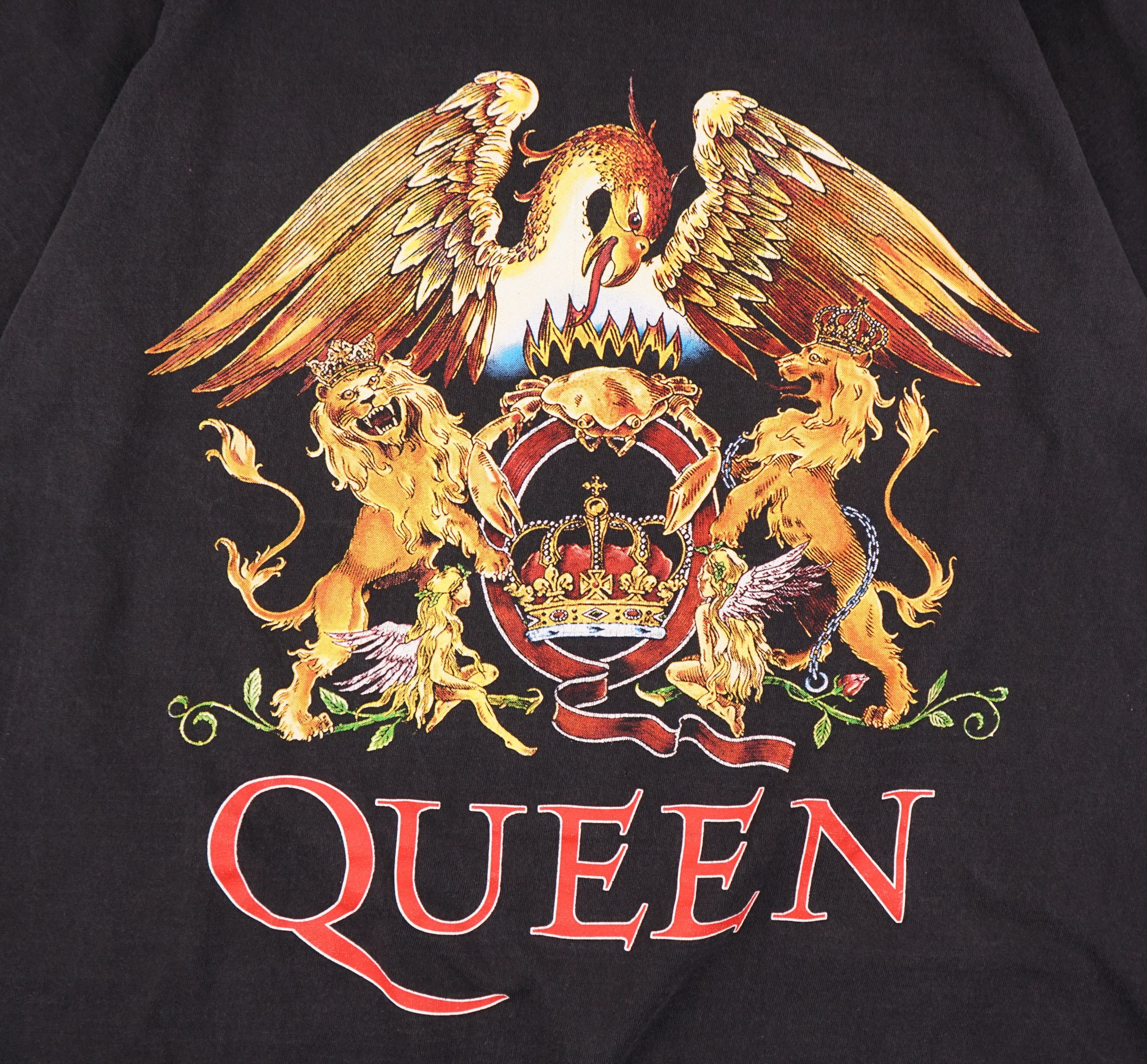 Band Tees × Vintage Vintage 90s Queen Rock Band T-Shirt Size US M / EU 48-50 / 2 - 2 Thumbnail