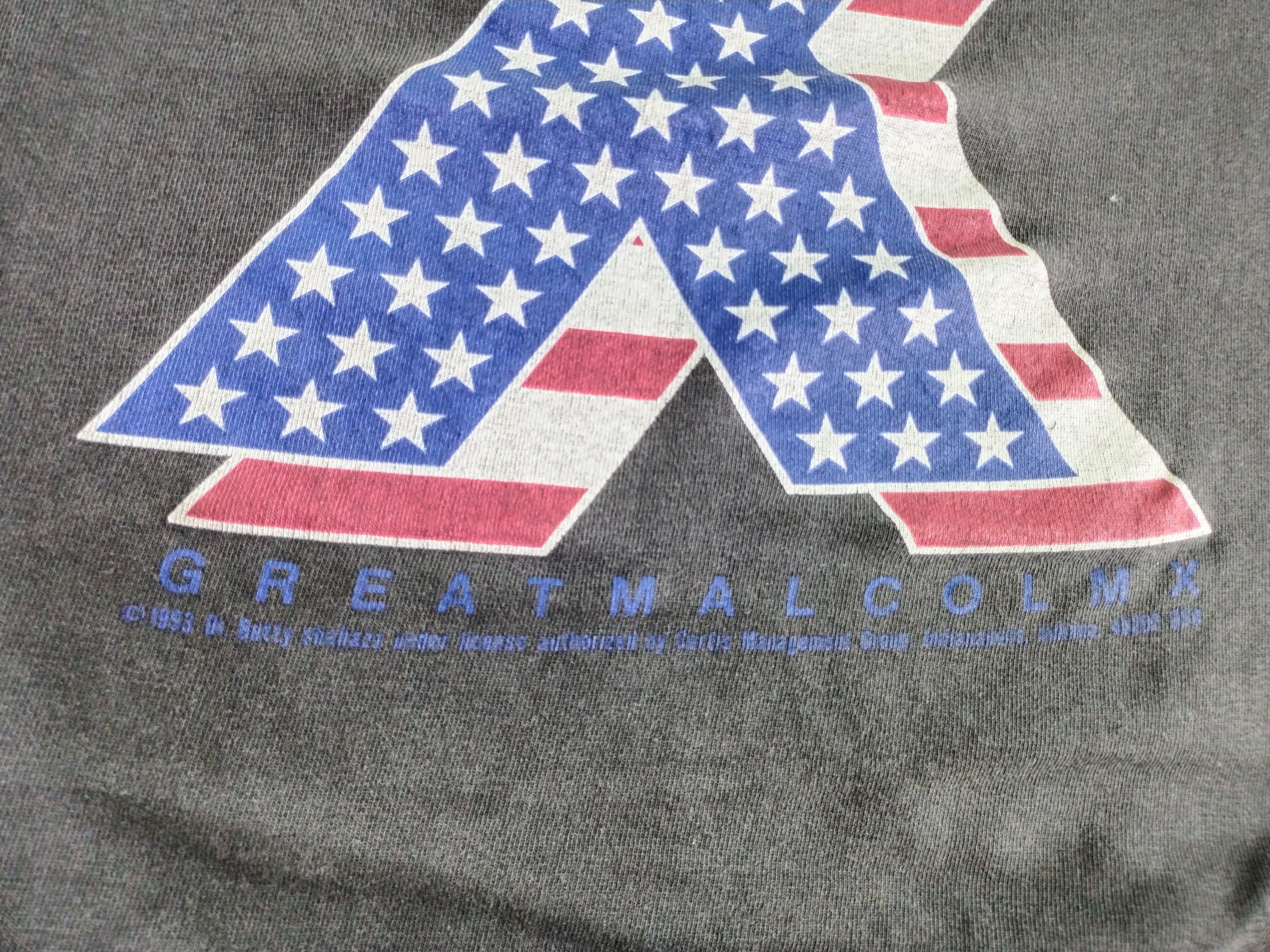 Vintage Vintage 93's Malcolm X Great Malcolm X Sweatshirt Size US M / EU 48-50 / 2 - 8 Thumbnail