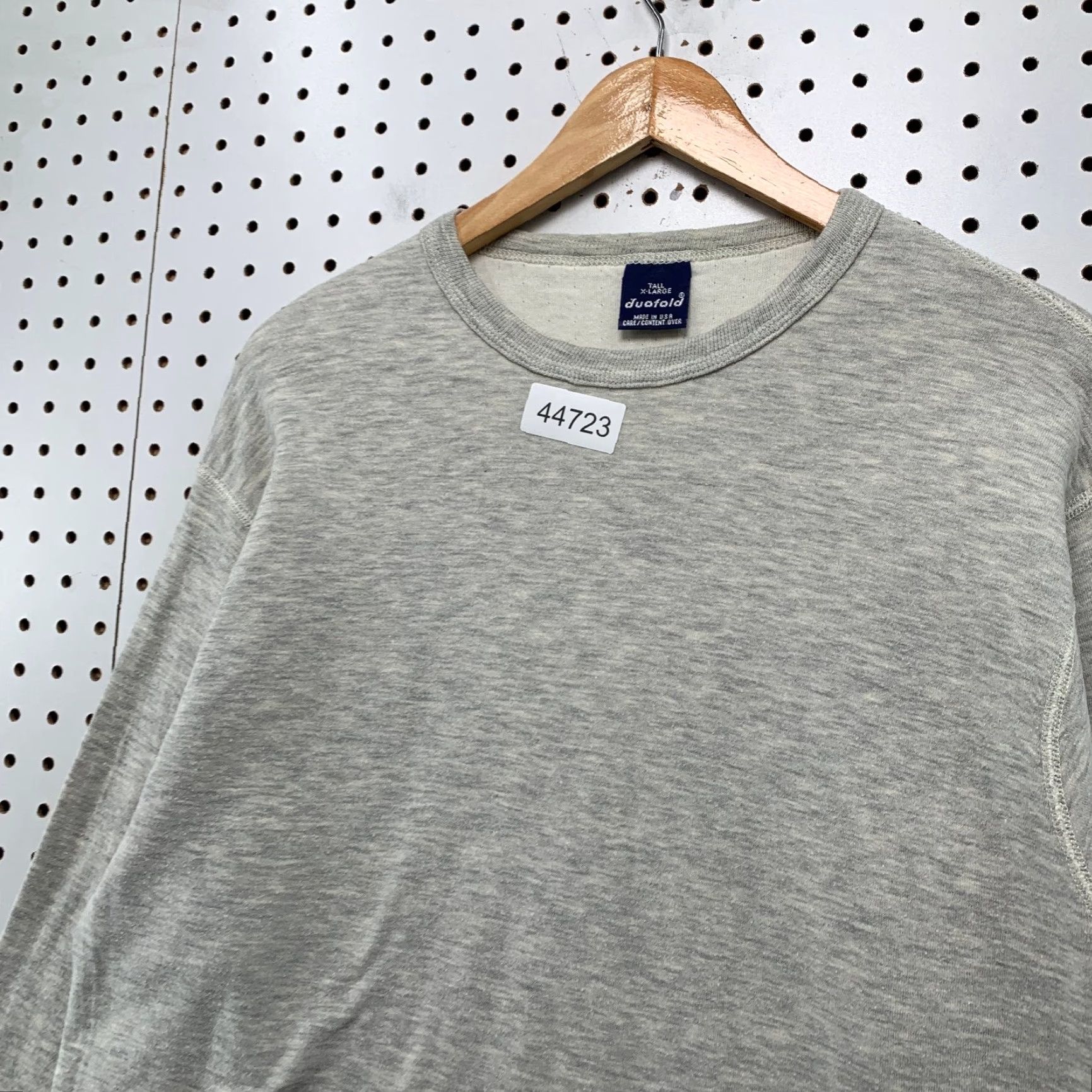 Vintage Vintage Duofold Thermal Shirt Mens XL Tall XLT Gray Wool Blend Double Face Usa Size US XL / EU 56 / 4 - 7 Thumbnail