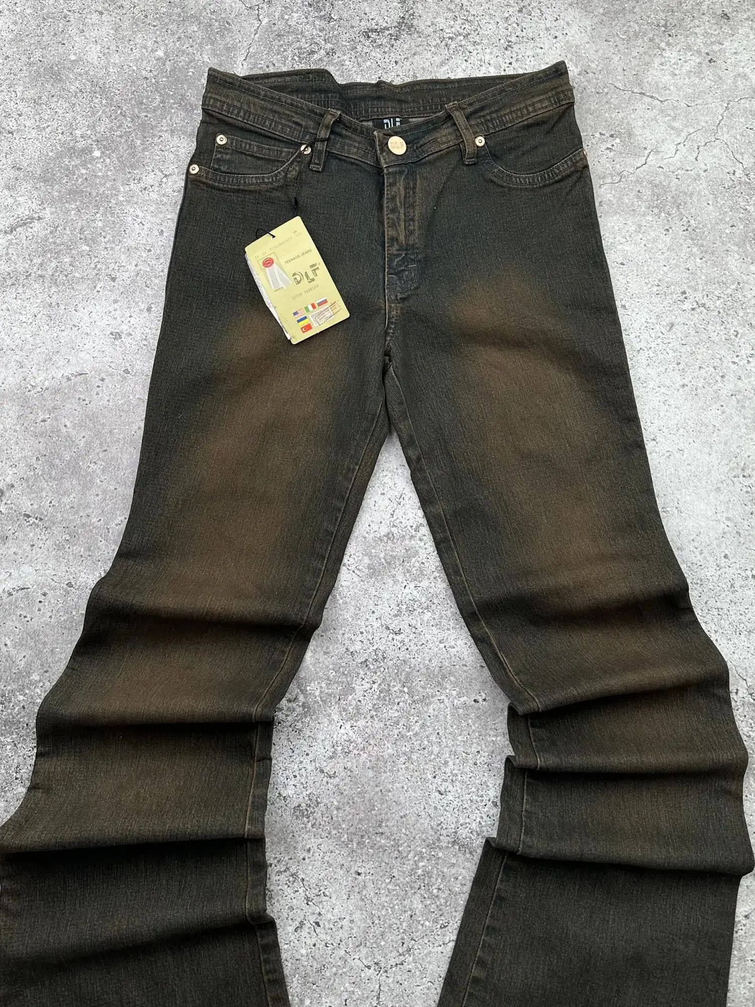 Japanese Brand Vintage Flare Faded Jeans C544(V265) Size 25" / US 0 / IT 36 - 2 Thumbnail