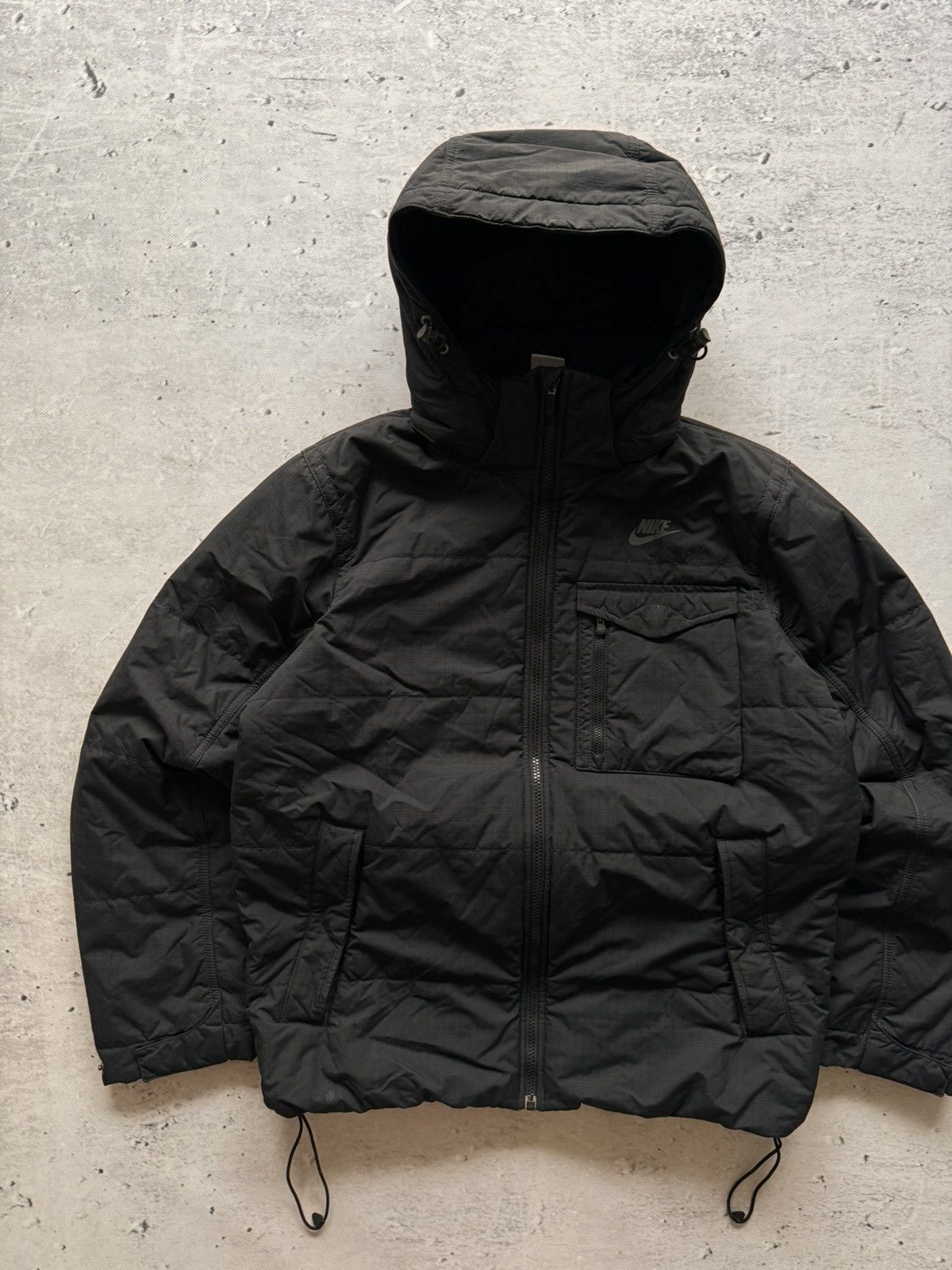 Nike × Nike ACG NIKE PUFFER DOWN BASIC LOGO OVERSIZE NYLON JACKET Size US M / EU 48-50 / 2 - 2 Thumbnail