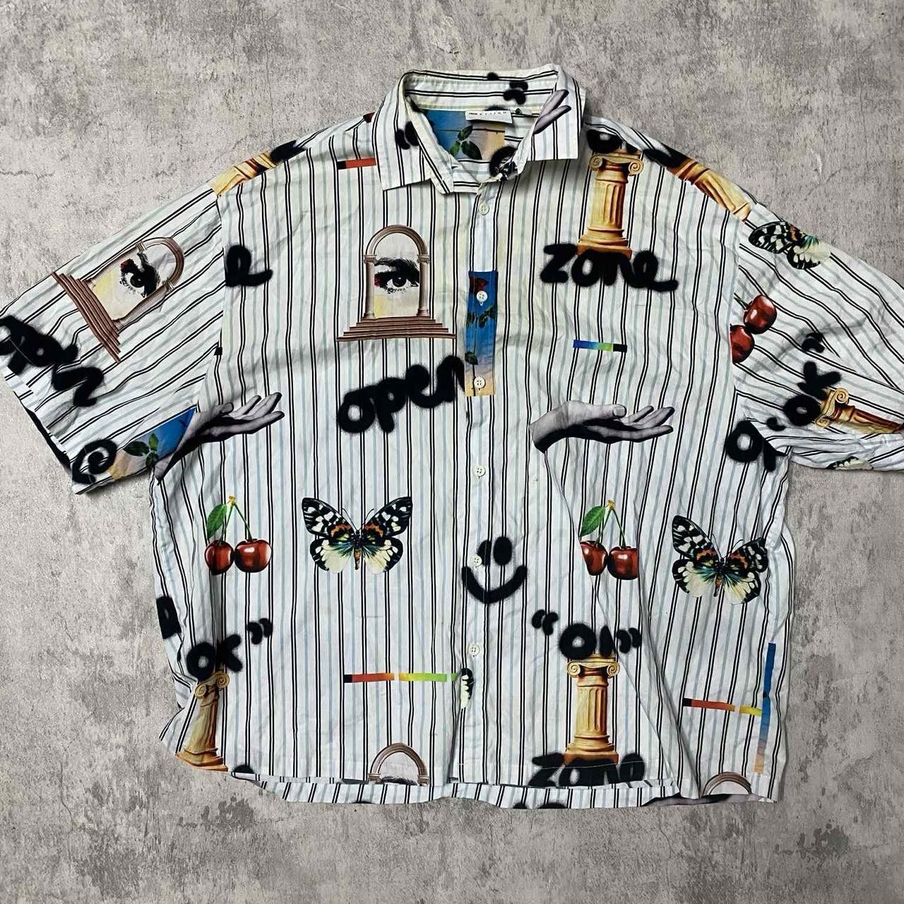 Other Oversized multi-coloured cotton button-up shirt Size US L / EU 52-54 / 3 - 1 Thumbnail