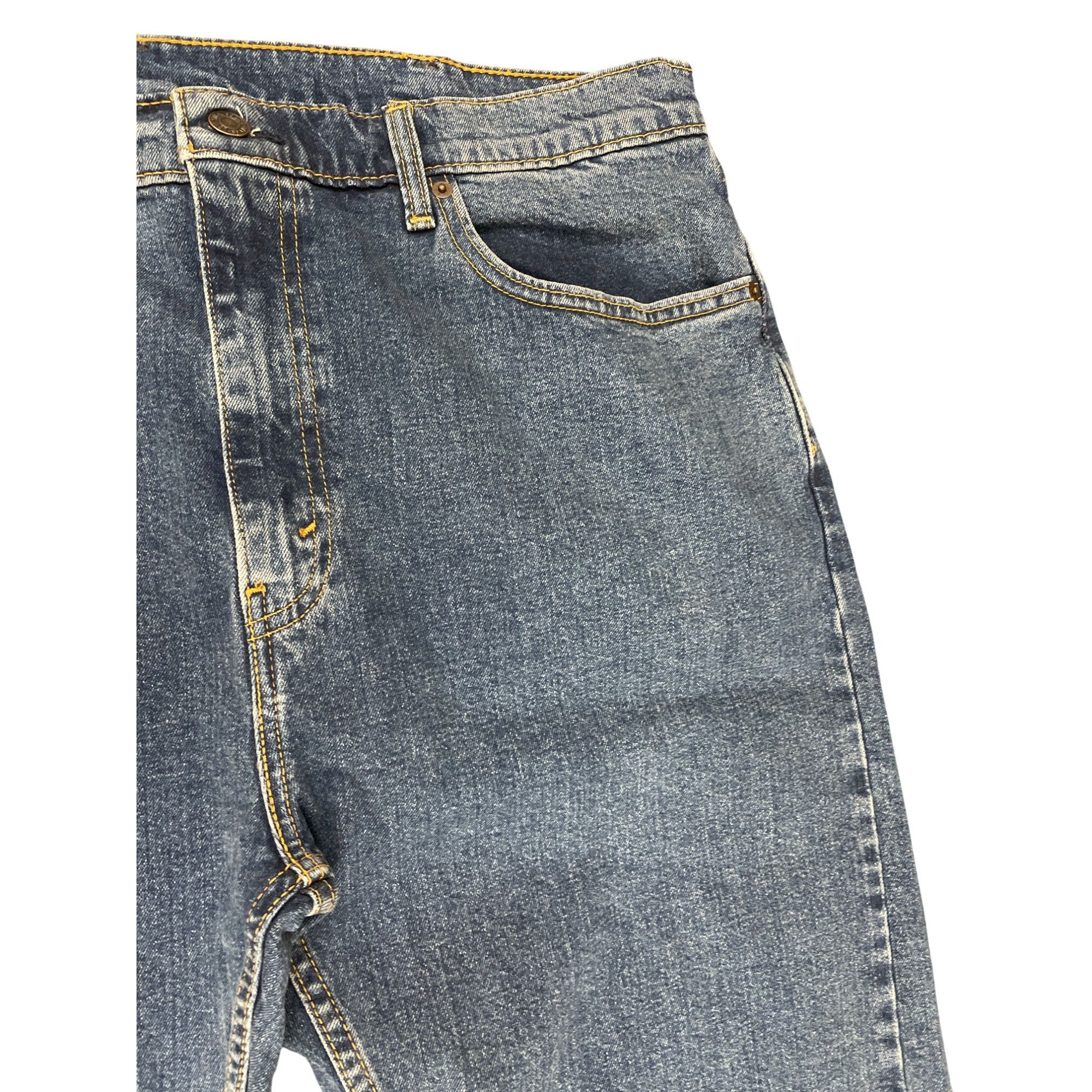 Levi's Levis 505 Mens Straight Fit Blue Denim Jeans Size 40x34 SKU Size US 40 / EU 56 - 3 Thumbnail