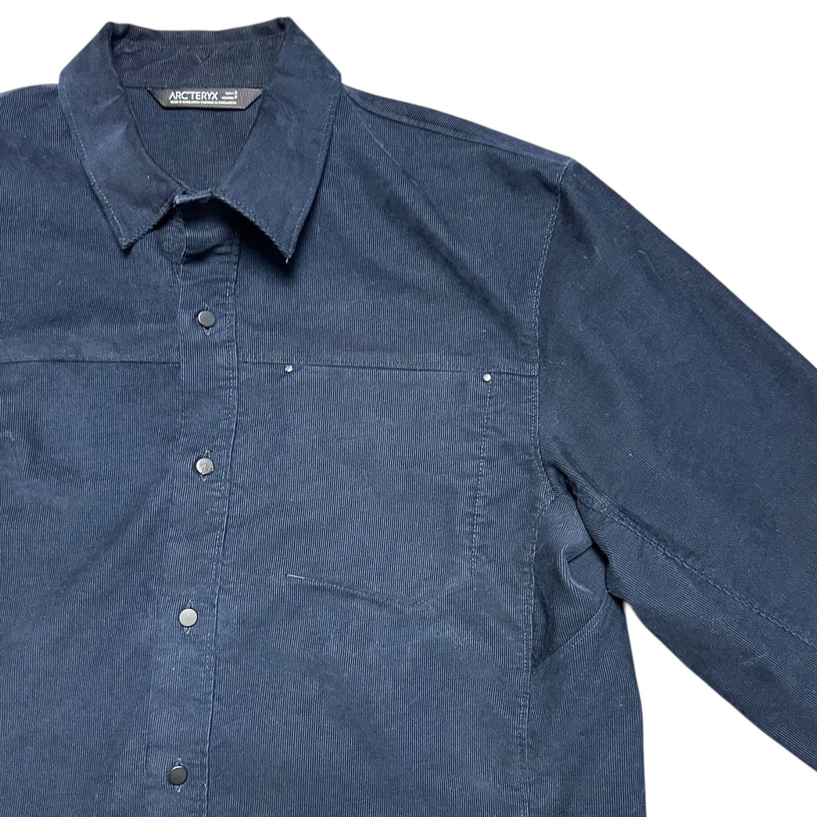 Arc'teryx Arc'teryx Merlon Corduroy Canvas Work Shirt Blue Workwear Size US S / EU 44-46 / 1 - 5 Thumbnail