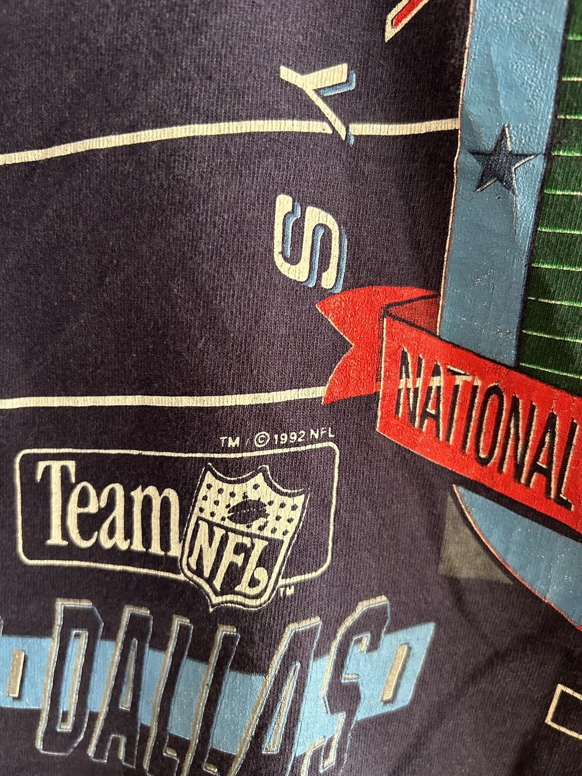 NFL × Vintage Vintage Dallas Cowboys all over print Size US S / EU 44-46 / 1 - 2 Thumbnail