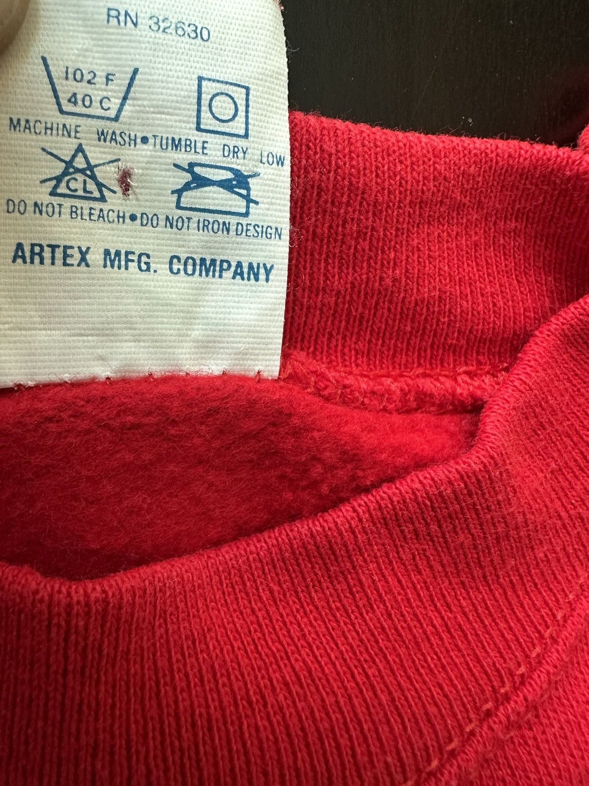 Mickey Mouse 80’s Vintage Mickey Mouse “St. Mick” Sweatshirt – Artex –USA Size US L / EU 52-54 / 3 - 5 Thumbnail