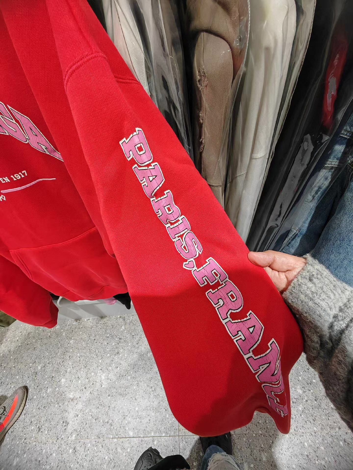 Balenciaga Balenciaga Double B Distressed Scissor Logo Hoodie Q15 Size US L / EU 52-54 / 3 - 2 Thumbnail