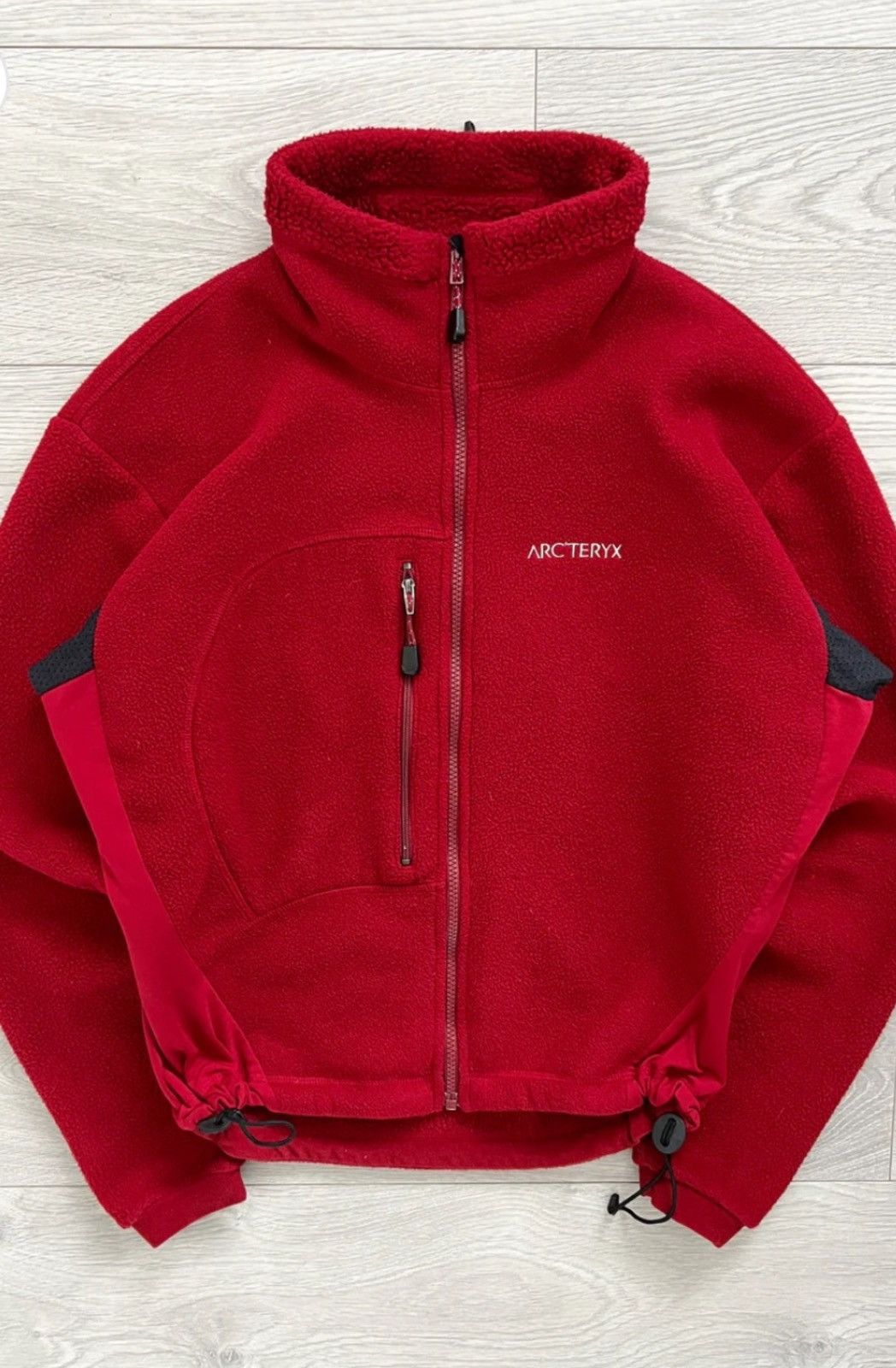 Image of Arcteryx x Outdoor Life Vintage Arc’Teryx Zip-Up Fleece in Red, Men's (Size XS)