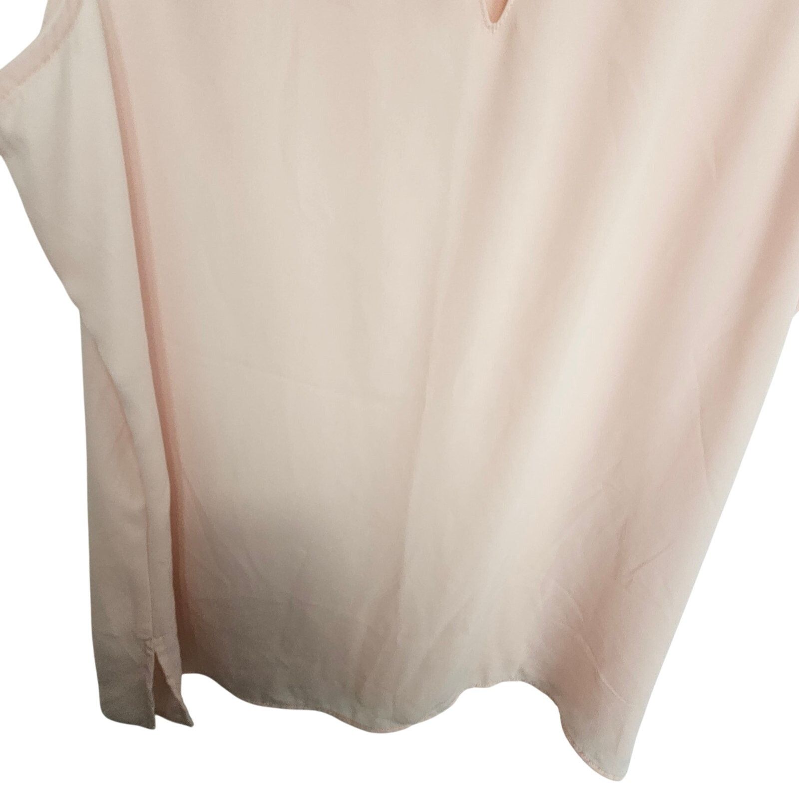 Soft Surroundings Soft Surroundings Keyhole Blouse Sz XL Soft Girl Minimalist Size XL / US 12-14 / IT 48-50 - 3 Thumbnail