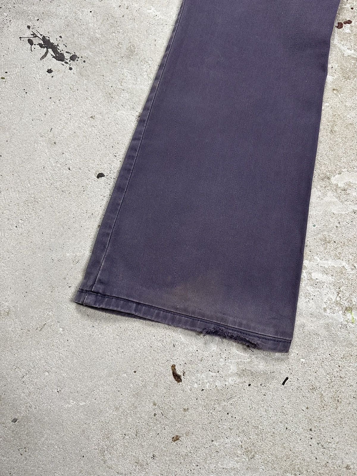 Levi's × Vintage Vintage 2000 Levi’s 525 Bootcut Flared Purple Wide Legs Pant Size US 32 / EU 48 - 13 Thumbnail