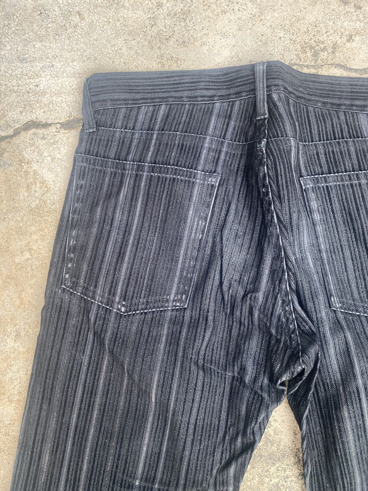 If Six Was Nine Flare Rupert Velvet Distressed Bootcut Size US 32 / EU 48 - 20 Thumbnail