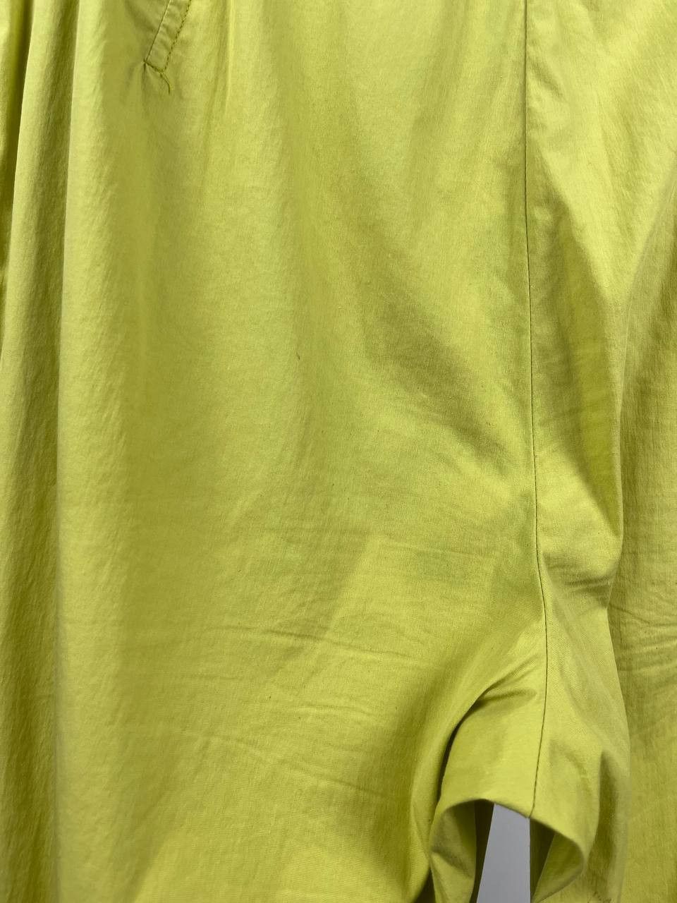 Jil Sander Jil Sander Lime Green Cotton Trousers Pants Minimalist Size 40" / US 18 - 7 Thumbnail