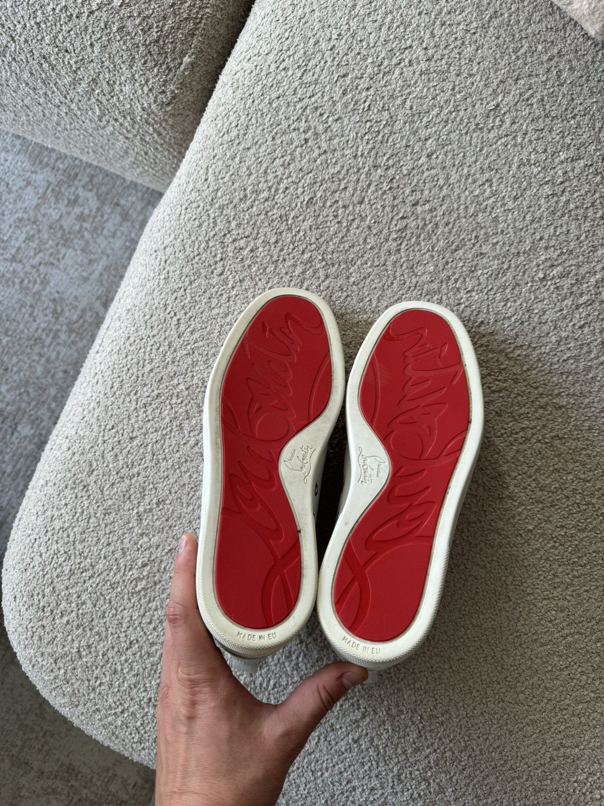 Christian Louboutin Christian louboutin high sneakers Size US 7 / EU 40 - 9 Thumbnail