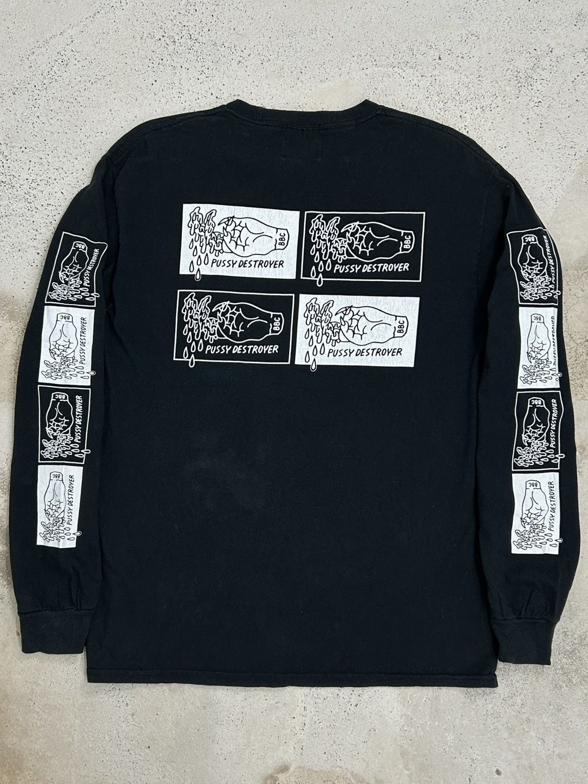 Japanese Brand Sex Tee Categories Fingering BlackBrain Pussy Destroyer Size US M / EU 48-50 / 2 - 1 Thumbnail