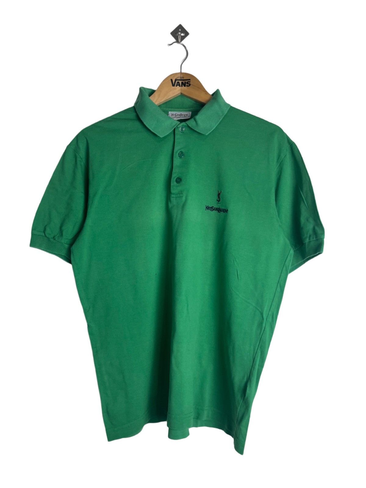 Designer × Yves Saint Laurent YvesSaintLaurent YSL Polos Embroidary Mini Logo Size US XL / EU 56 / 4 - 1 Thumbnail
