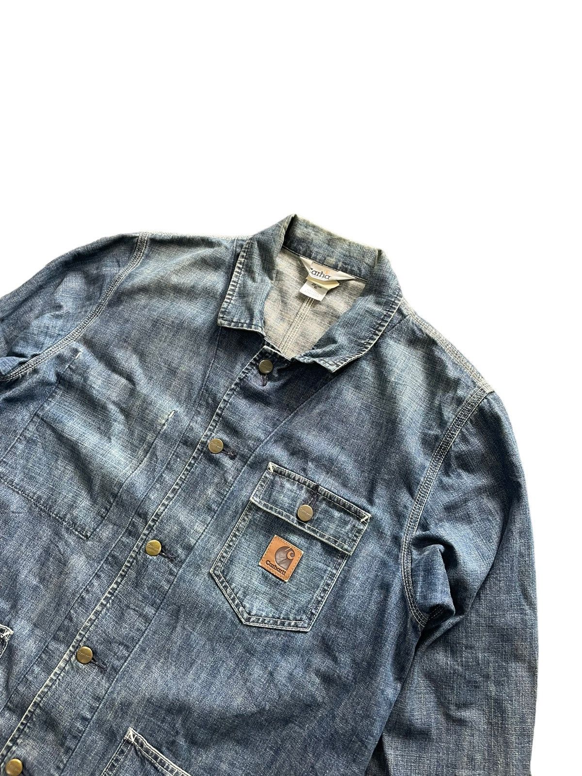 Carhartt Vintage Carhartt Chore Jacket Size US XL / EU 56 / 4 - 2 Thumbnail