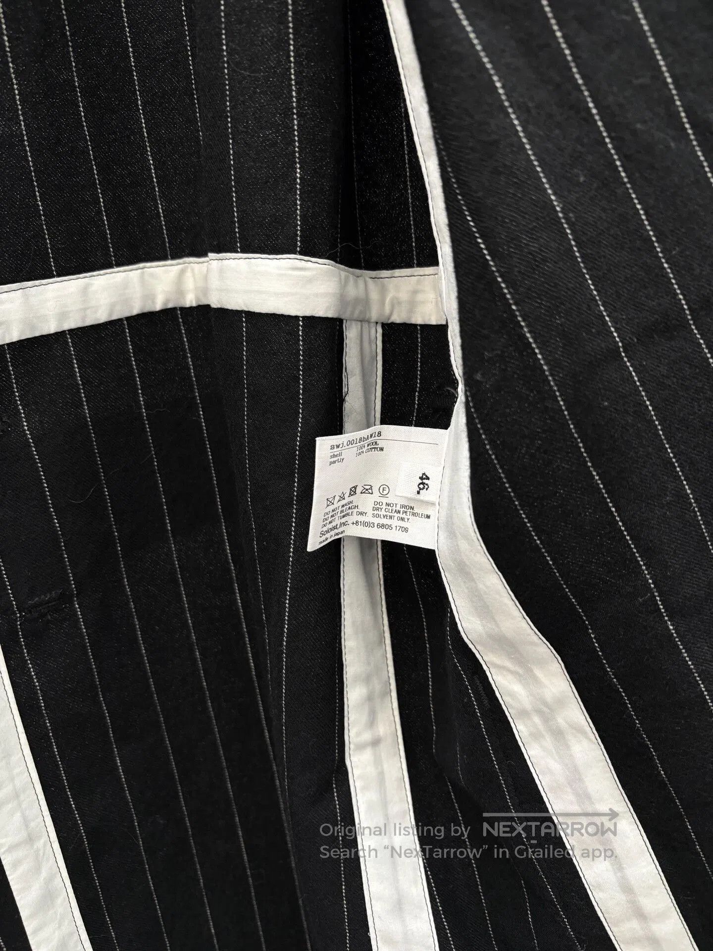 Takahiromiyashita The Soloist. THE SOLOIST AW15 Wool Robe Coat 46. Size US S / EU 44-46 / 1 - 9 Thumbnail