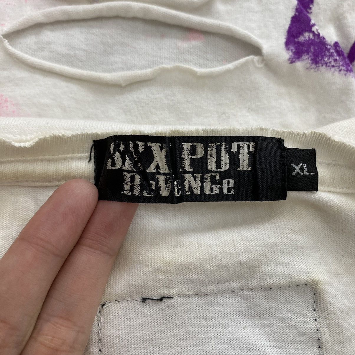 Other SEX POT ReVeNGe Punk Fashion Brand Bondage Graffiti Art Size US XL / EU 56 / 4 - 5 Thumbnail
