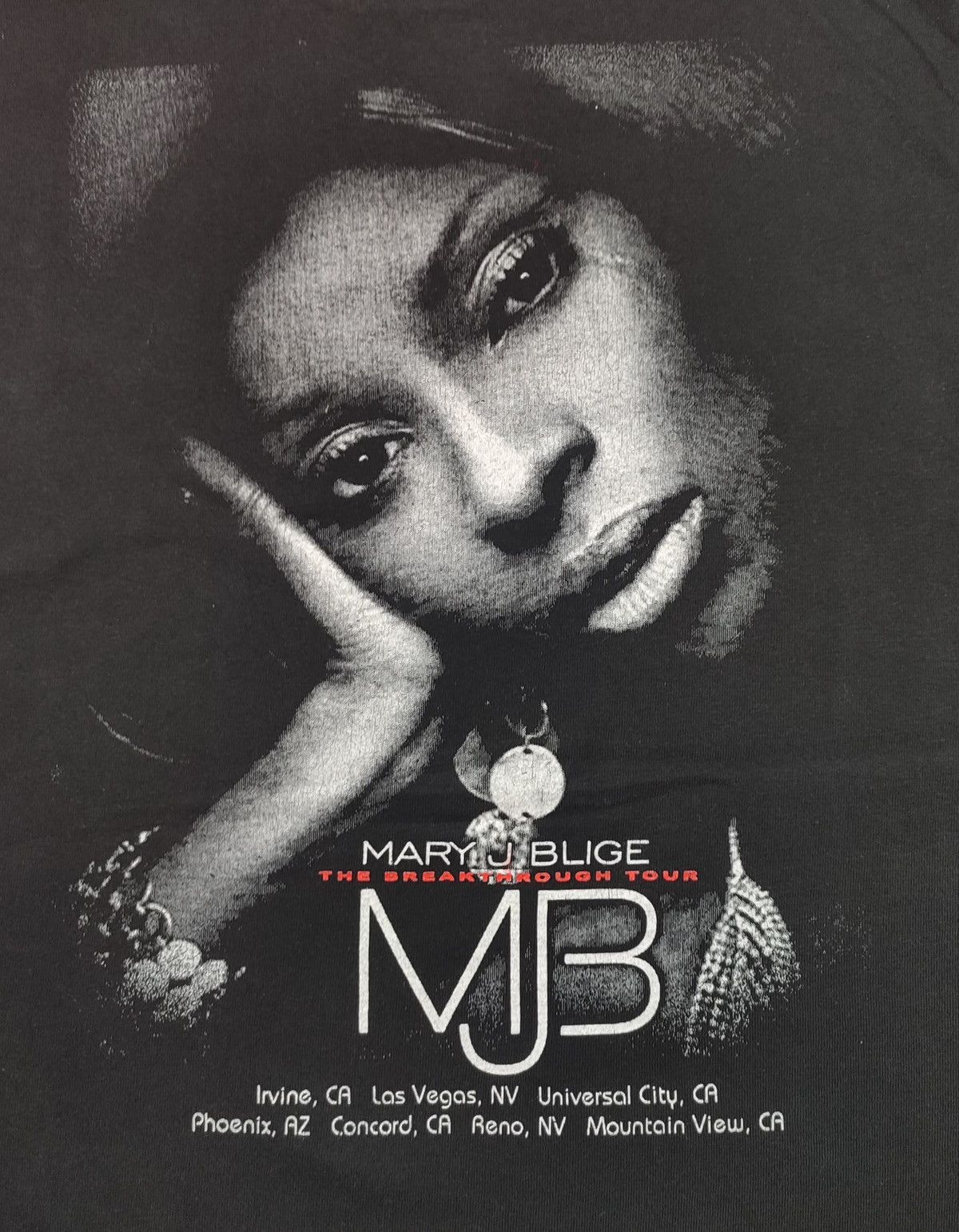 Band Tees × Rap Tees Mary J Blige Size US L / EU 52-54 / 3 - 4 Thumbnail