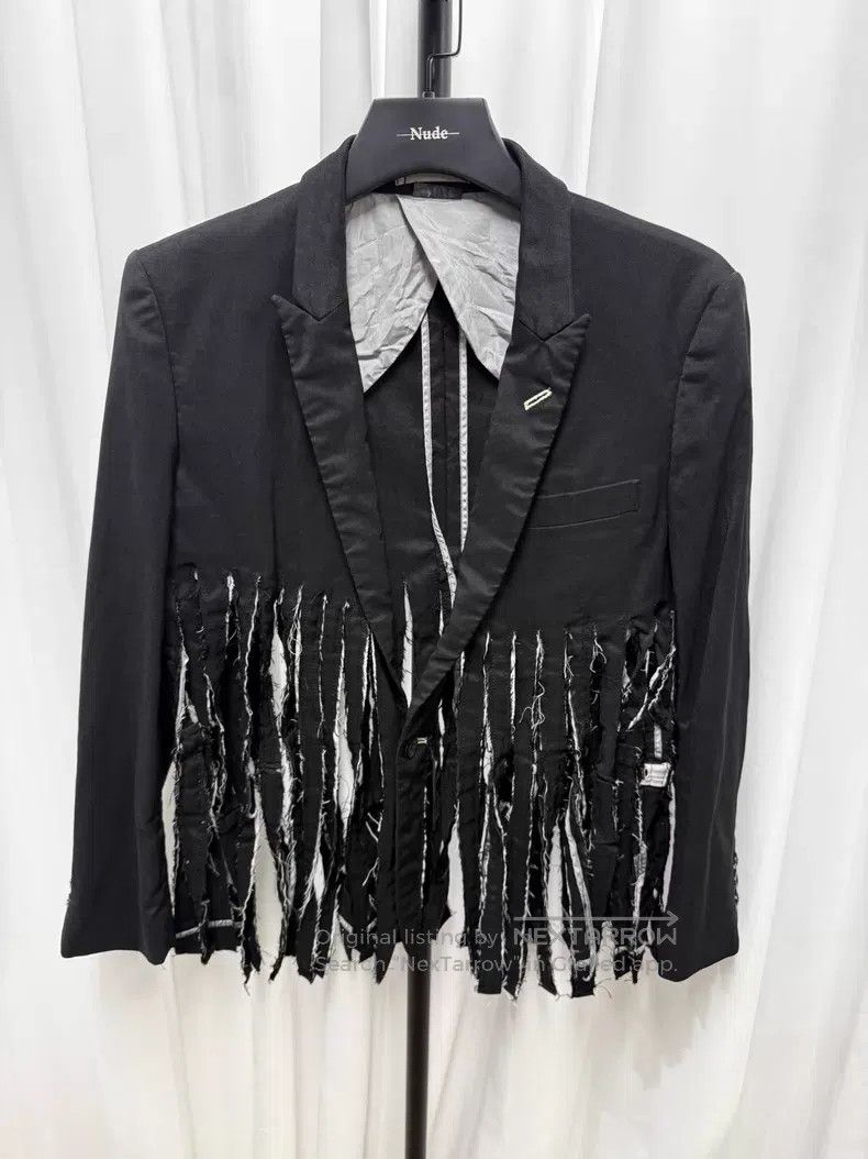 Comme des Garcons Comme des Garcons Fringe Blazer Jacket Size US M / EU 48-50 / 2 - 1 Thumbnail