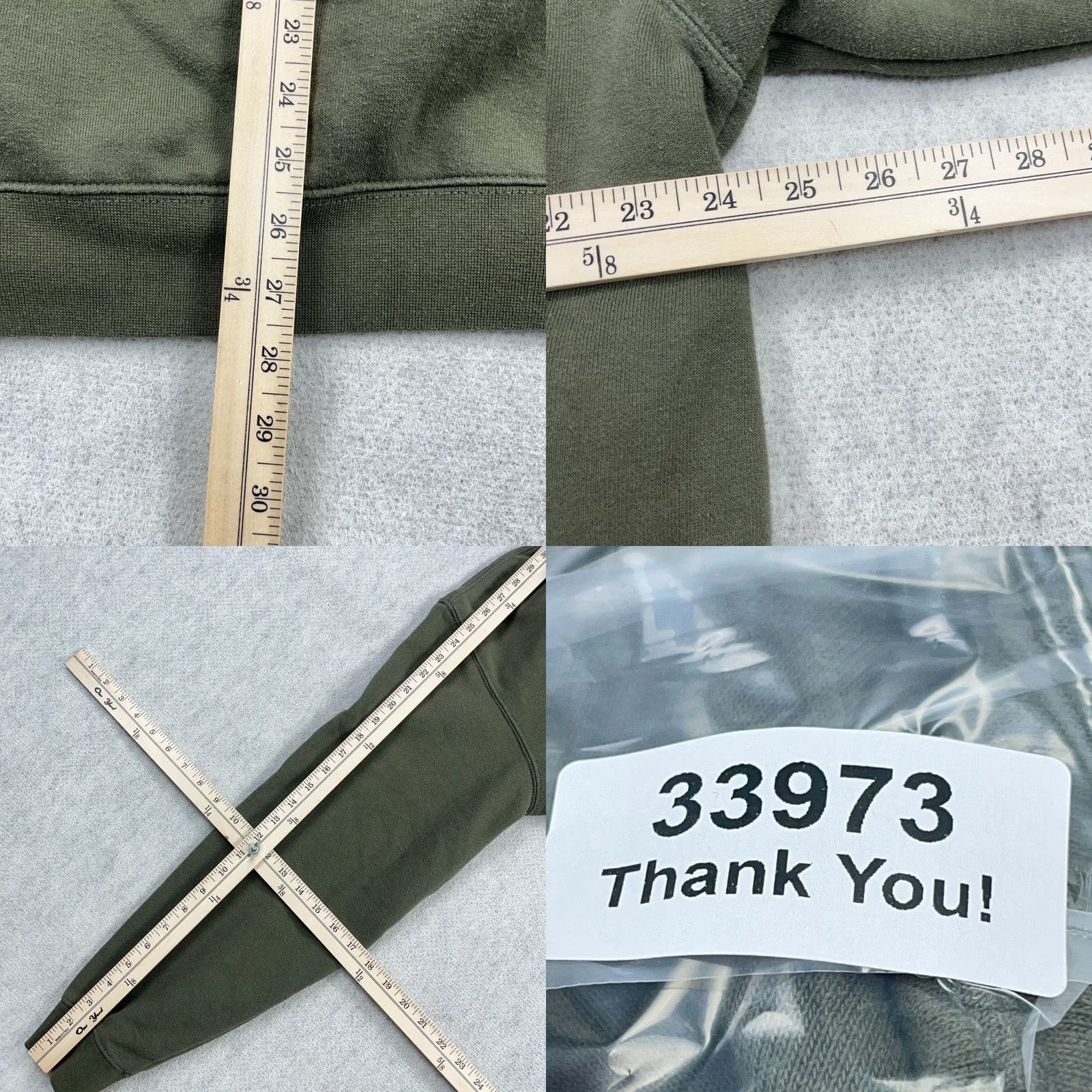 Carhartt VINTAGE Carhartt Hoodie Shirt Men XL Olive Green Loose Fit Sleeve Spellout Sweatshirt Adult Size US XL / EU 56 / 4 - 8 Thumbnail