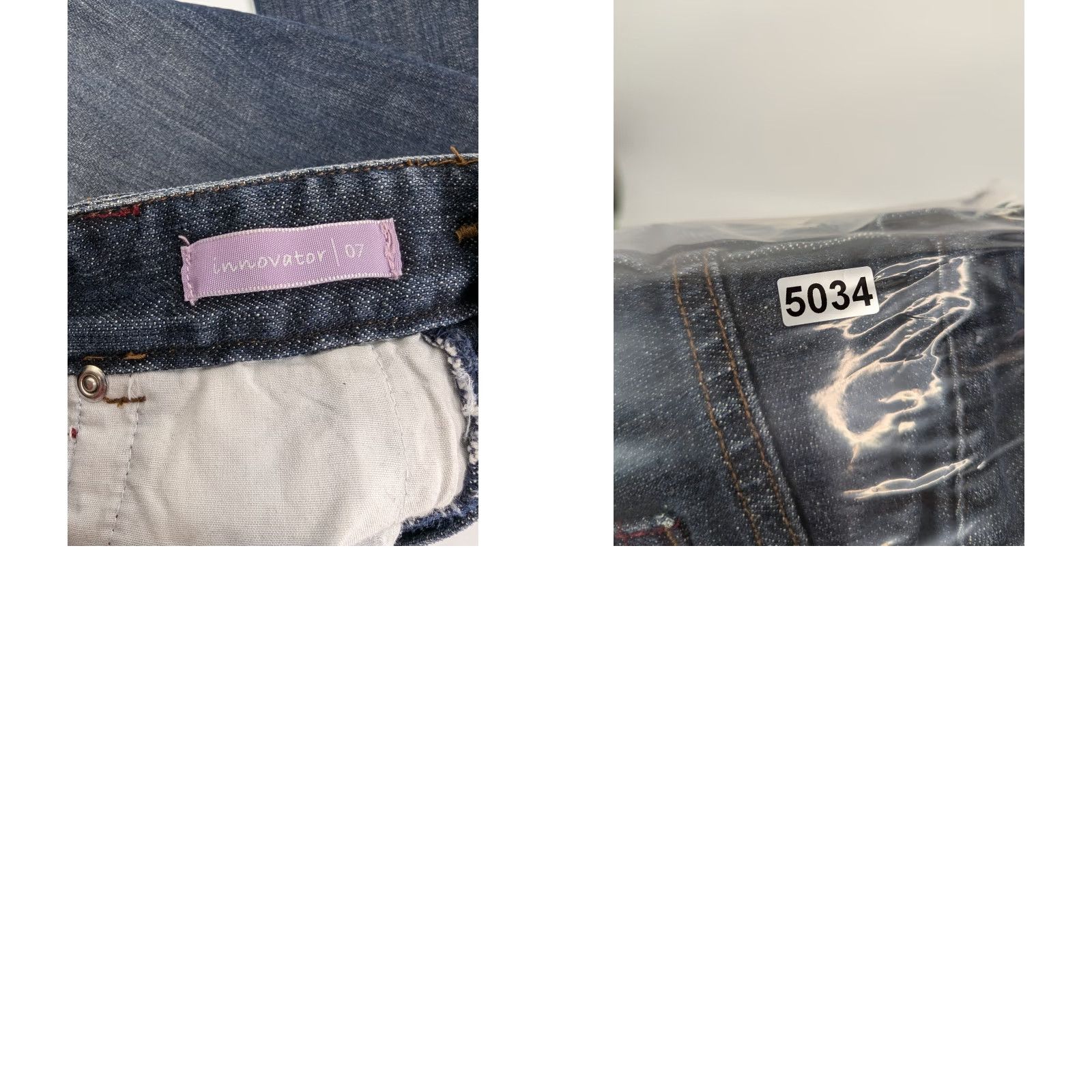 Denime VINTAGE Sigrid Olsen Jeans Womens 14 Straight Denim Blue Innovator 07 Pockets Belt Loops Ble? Size 36" / US 14 / IT 50 - 9 Thumbnail