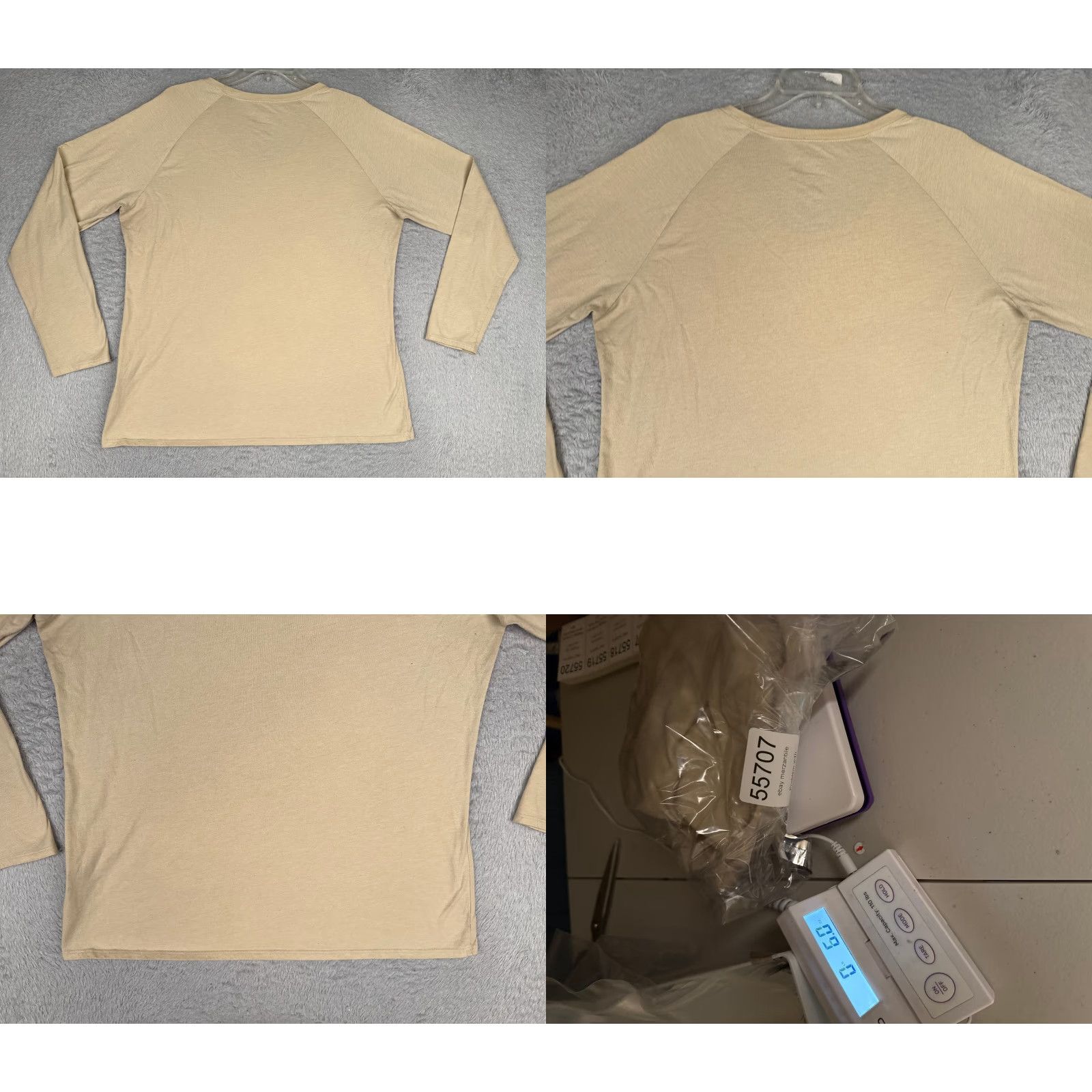 Carhartt Carhartt Shirt Women XL Beige Long Sleeve 100% Cotton Crew Neck Casual Shirt Women XL Beige Long Sleeve 100% Cotton Carhartt Crewneck Size XL / US 12-14 / IT 48-50 - 9 Thumbnail