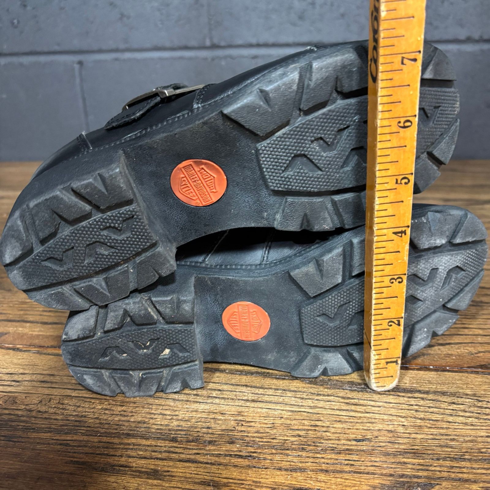Harley Davidson Harley Davidson Y2K Chunky Platform Clogs Leather Buckle Size US 6 / IT 36 - 6 Thumbnail