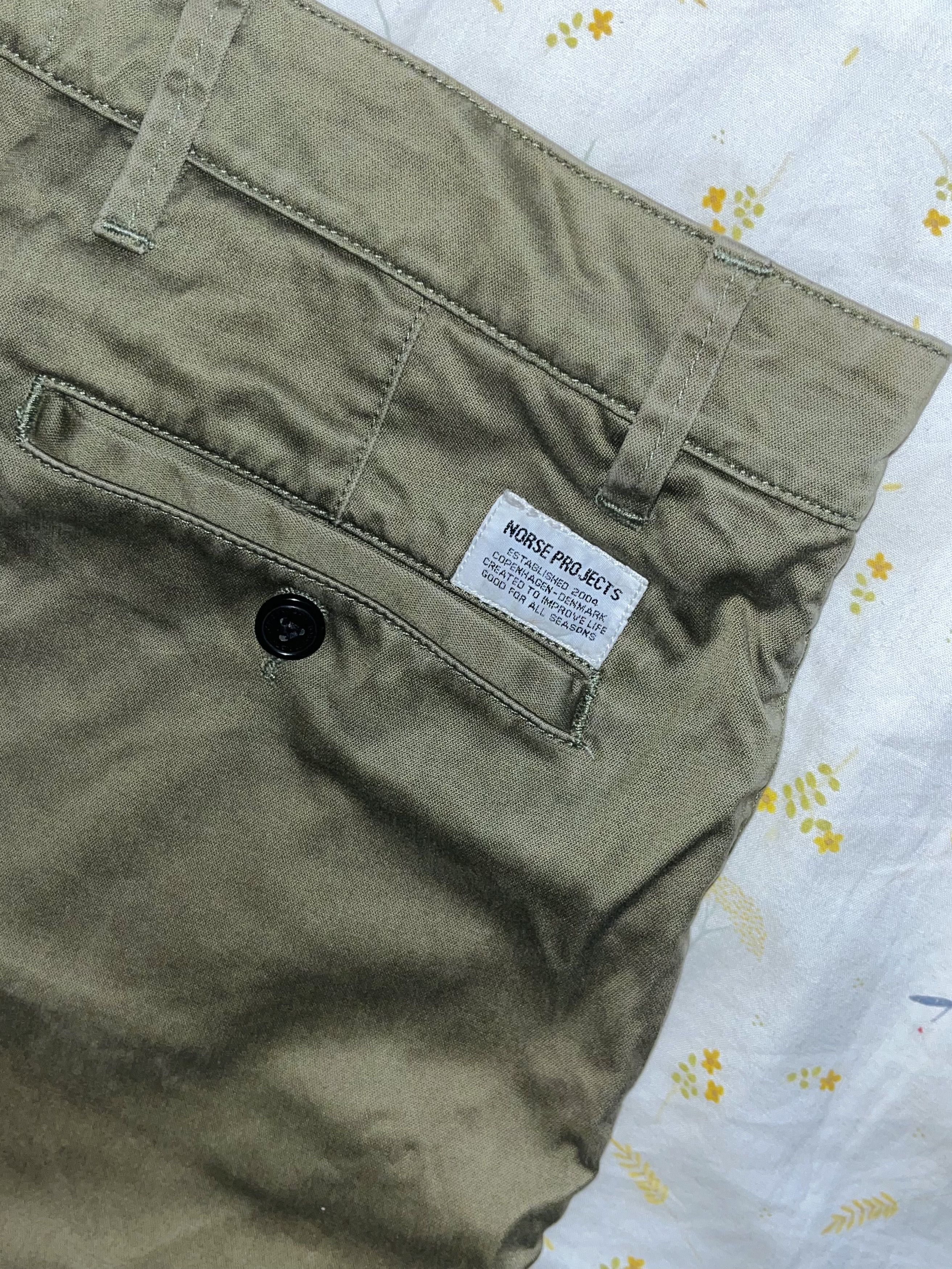 Norse Projects Aros Chino Shorts Size US 31 - 3 Thumbnail