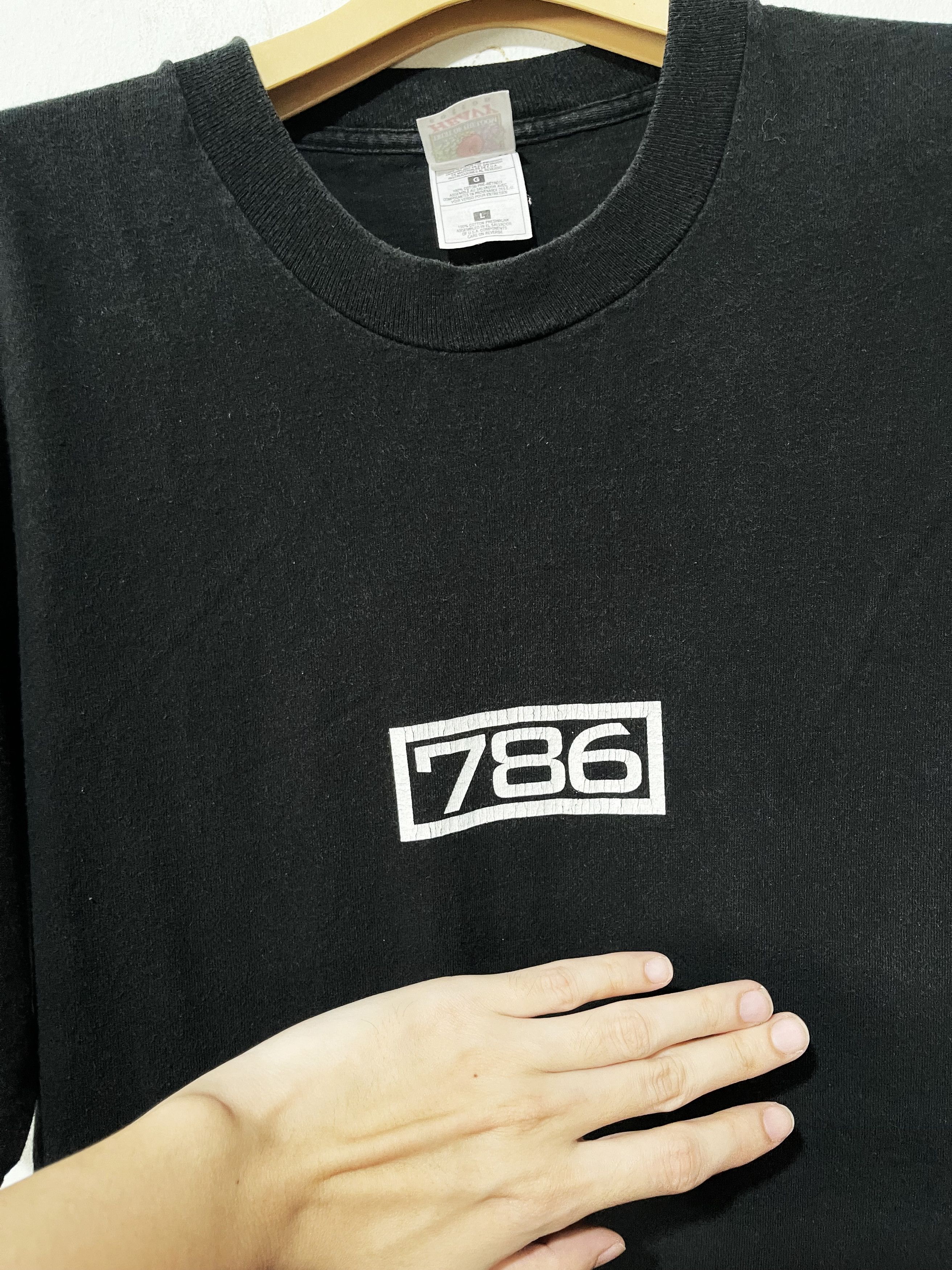 Band Tees × Vintage Vintage 786 Shirt Size US L / EU 52-54 / 3 - 2 Thumbnail