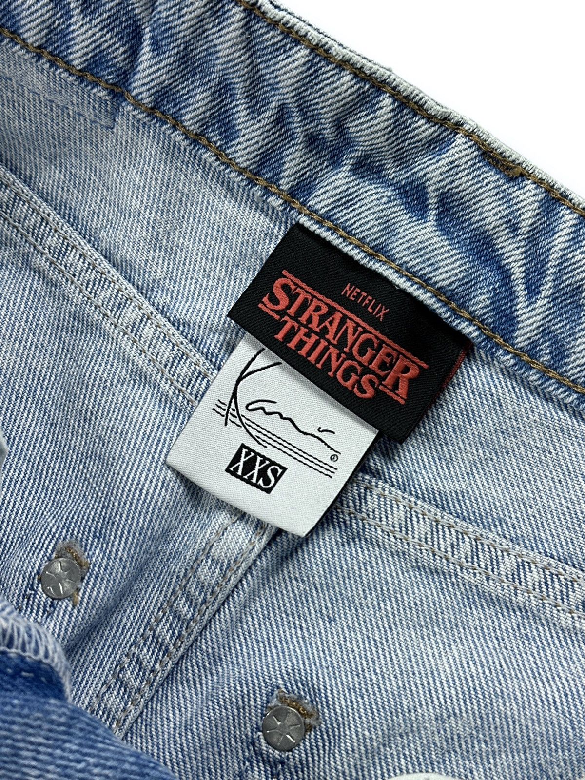Karl Kani Karl Kani x Stranger Things Netflix Jeans Carpenter Style Size 27" / US 4 / IT 40 - 12 Thumbnail