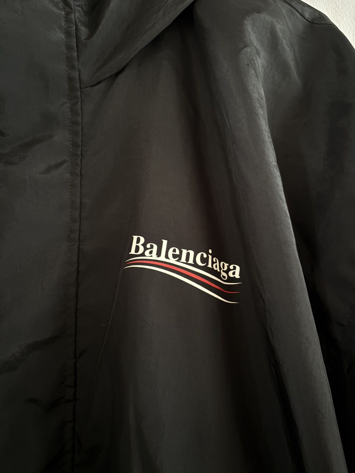 Balenciaga Balenciaga Political Campaign Hooded Jacket Size US M / EU 48-50 / 2 - 3 Thumbnail