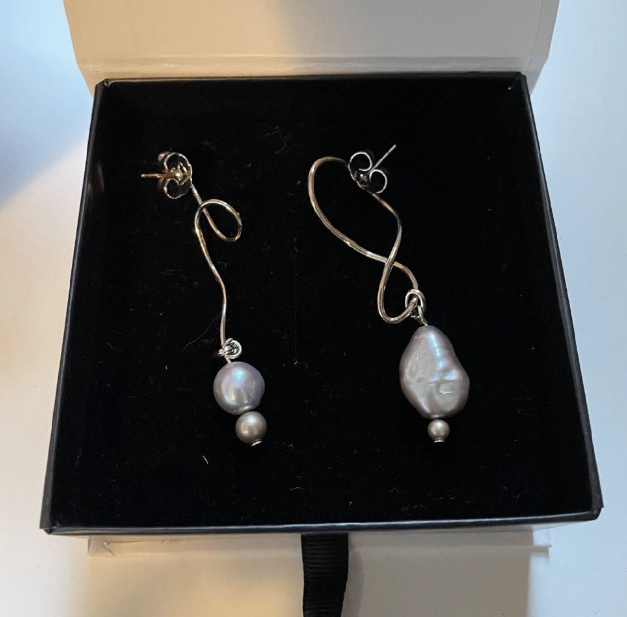 Other MOUNSER Freshwater Pearl Silver Earrings Size ONE SIZE - 1 Thumbnail
