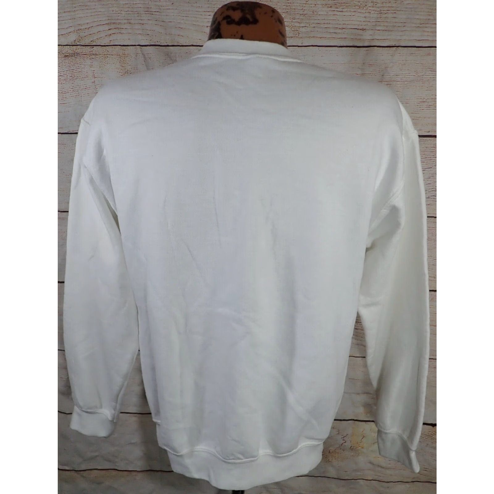 Vintage Taylor Swift TTPD Tortured Poets Department The Manuscript Sweatshirt Women's M White Size M / US 6-8 / IT 42-44 - 4 Thumbnail