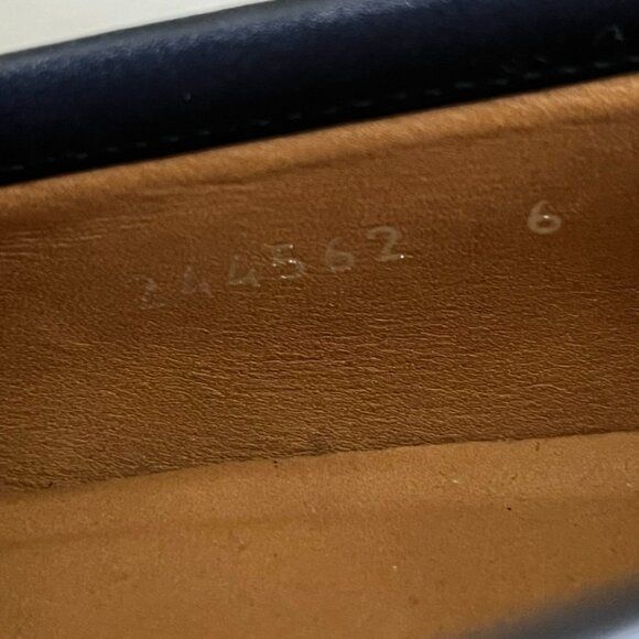 Gucci Gucci Leather Bamboo Horsebit Slide Loafers Slip Ons Size US 6 / EU 39 - 10 Thumbnail