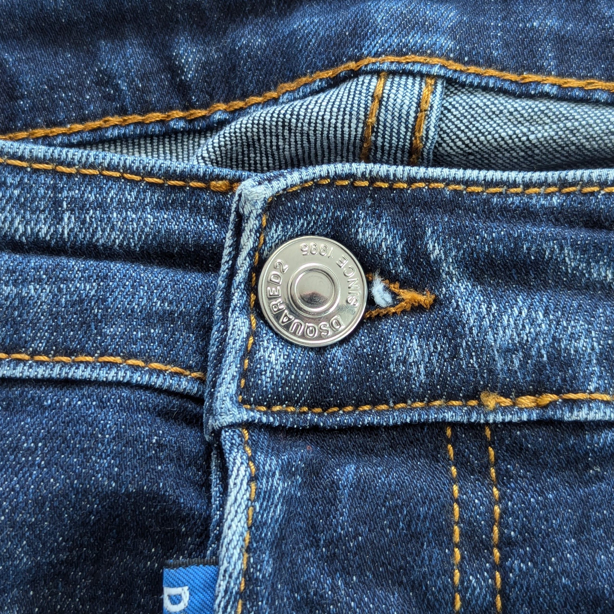 Dsquared2 Dsquared2 Tidy Biker Jean Made In Italy Luxury Brand Size US 28 / EU 44 - 3 Thumbnail