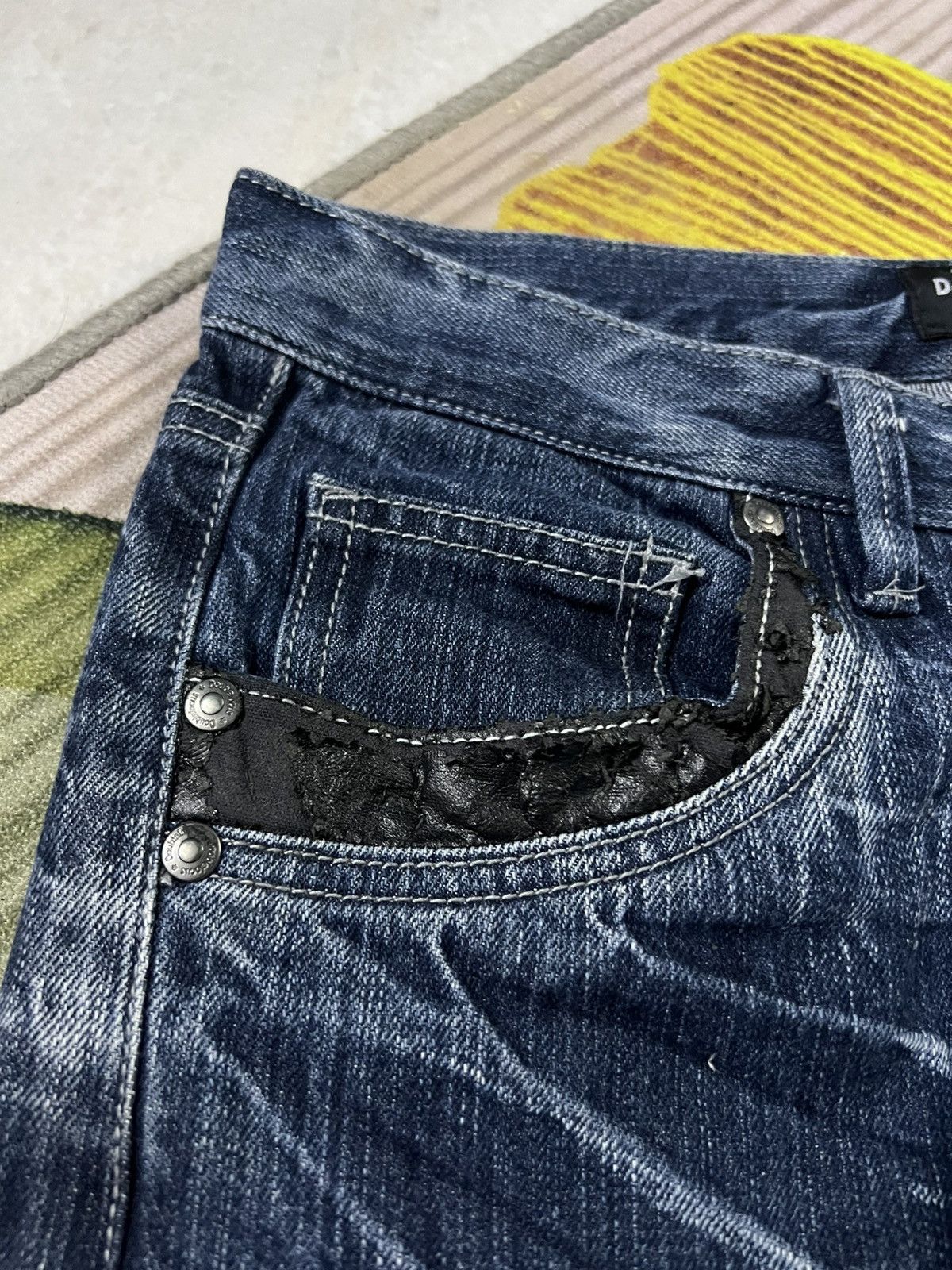 If Six Was Nine × Japanese Brand × Seditionaries DOUBLE FOCUS NICE DESIGN JEANS Size US 28 / EU 44 - 5 Thumbnail