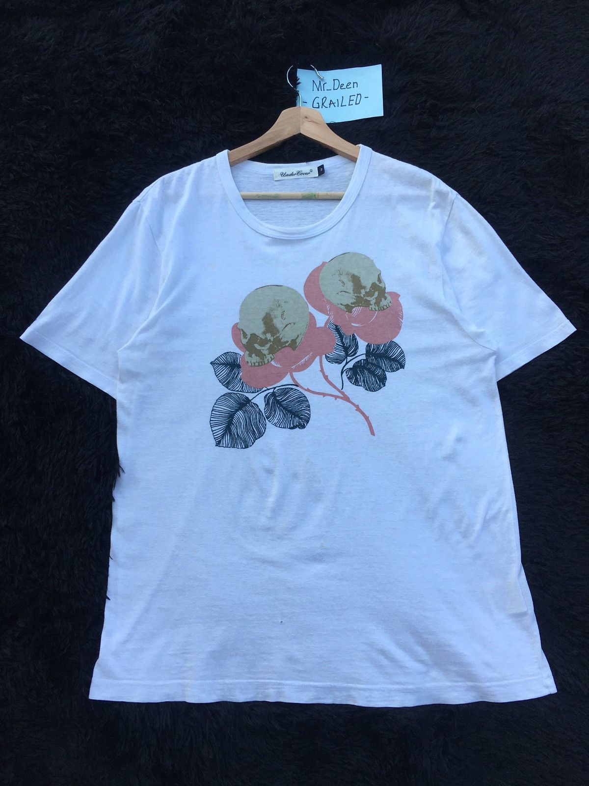 Undercover Rare Vintage Undercover Jun Takahashi Skulls Tshirt Size US L / EU 52-54 / 3 - 1 Thumbnail