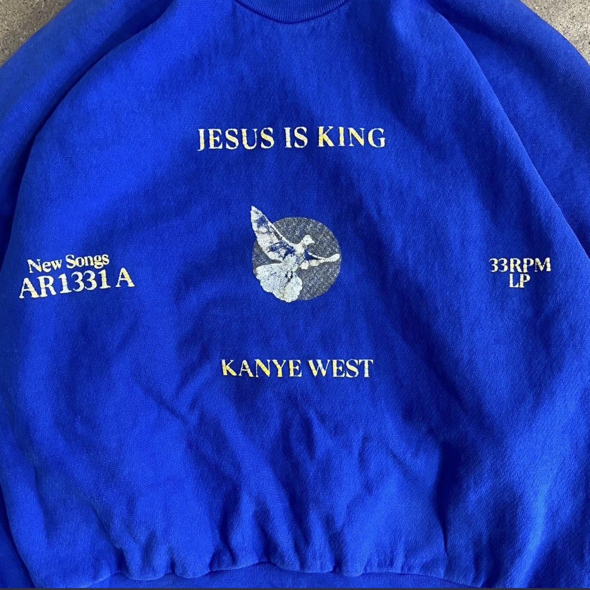 Yeezy Ye West Yeezy Jesus Is King LP Sweatshirt FW2019 Size US XS / EU 42 / 0 - 3 Thumbnail