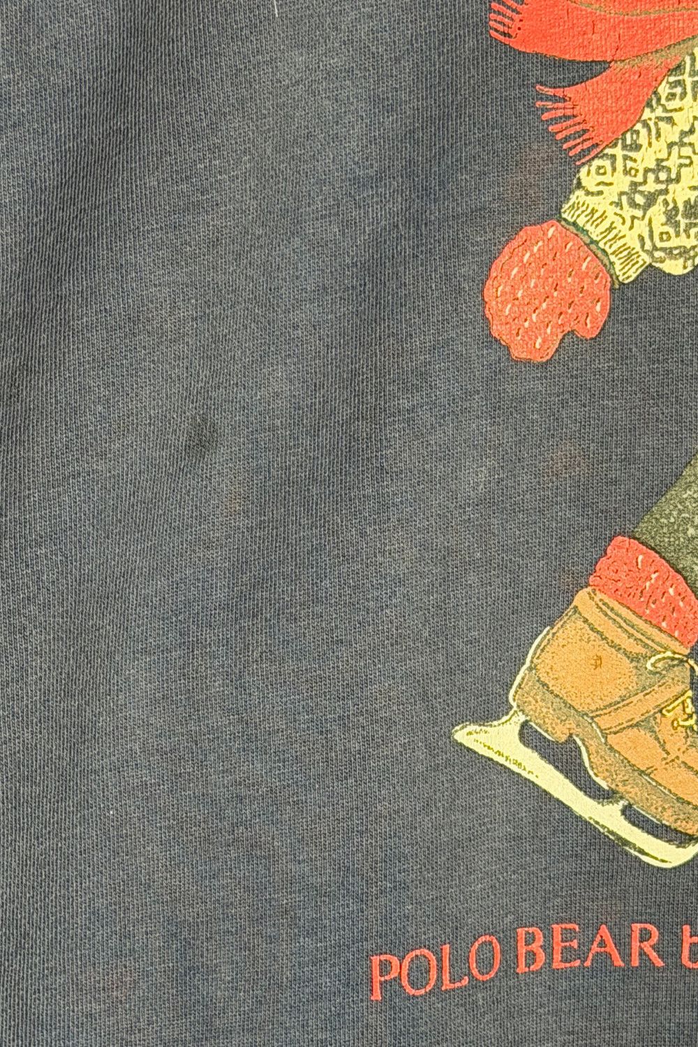 Polo Ralph Lauren 95aw Polo Ralph Lauren “Winter Skating Bear” Sweatshirt Size US S / EU 44-46 / 1 - 7 Thumbnail