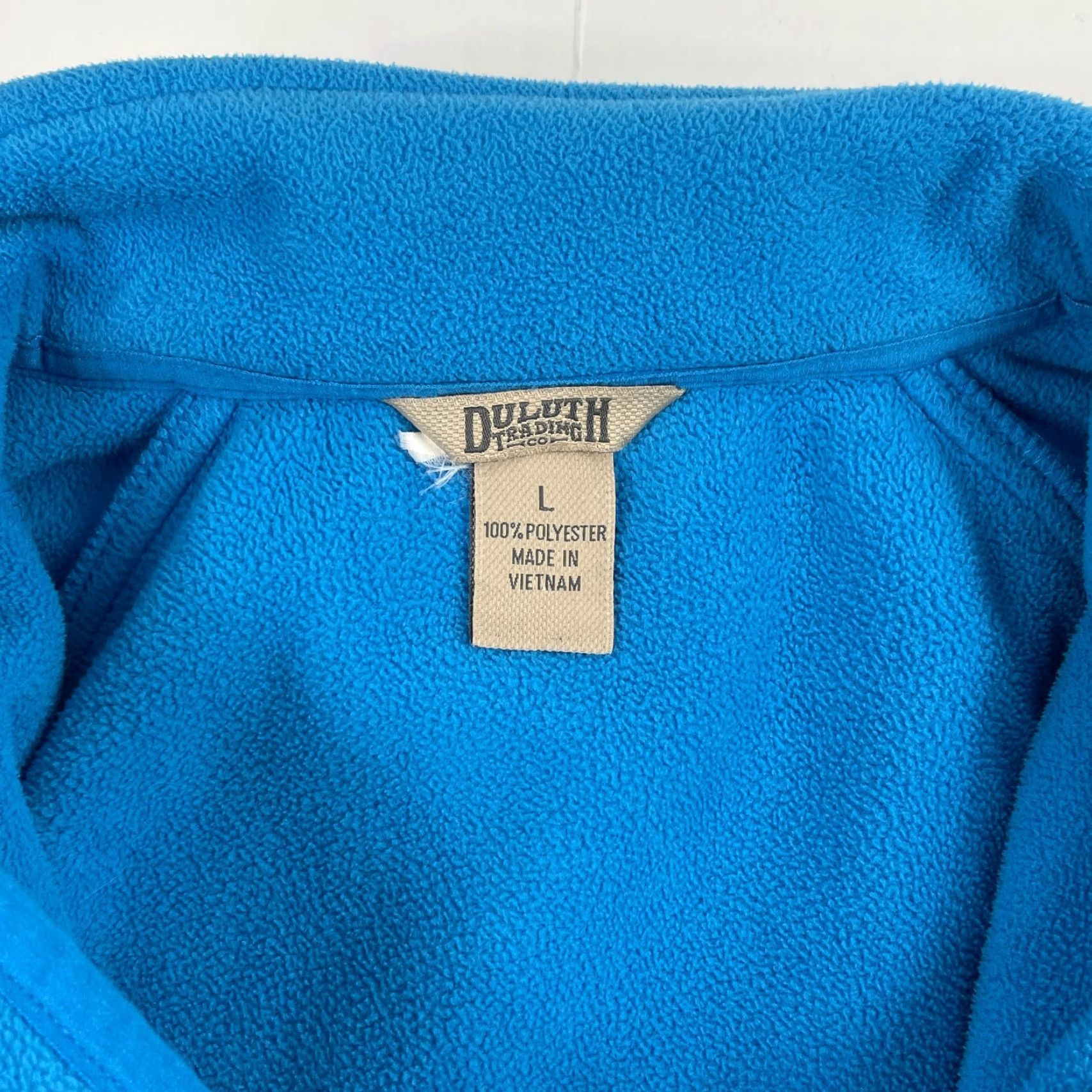Vintage Duluth Jacket Womens Large Blue Shoreline Windproof Fleece Hooded Skiing Camping Size L / US 10 / IT 46 - 7 Thumbnail