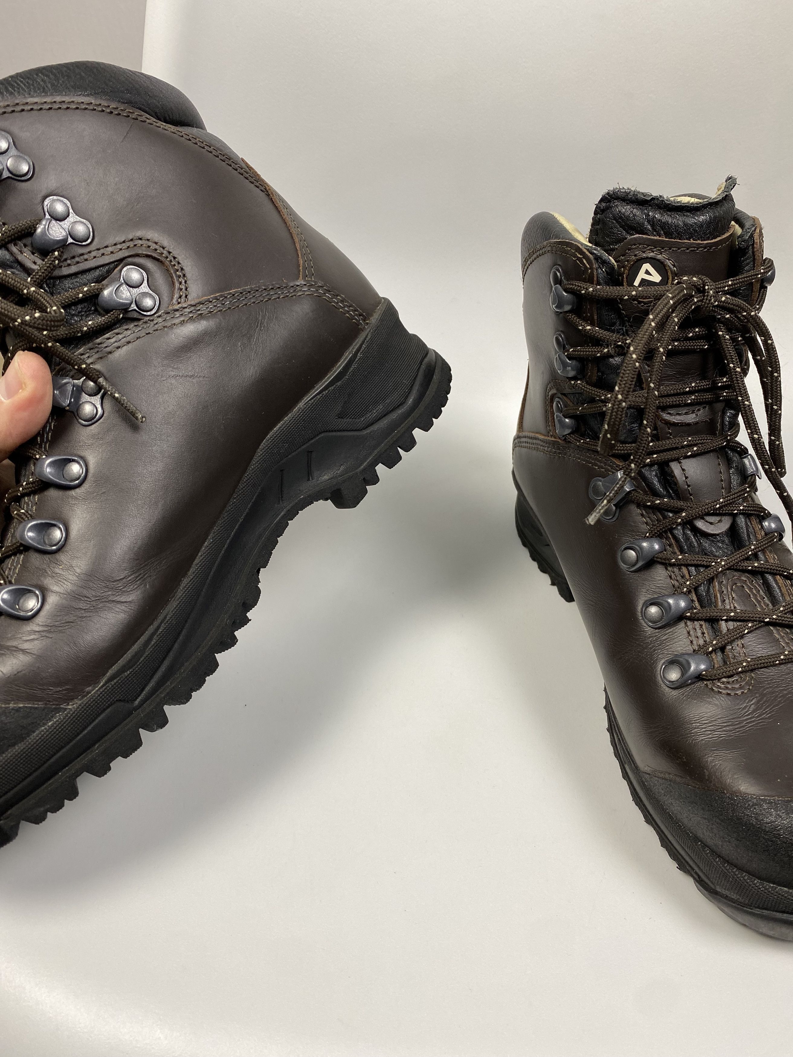 Other Alpha New Walk Queen Genuine Leather Hiking Boots size 40 Size US 7.5 / EU 40-41 - 6 Thumbnail