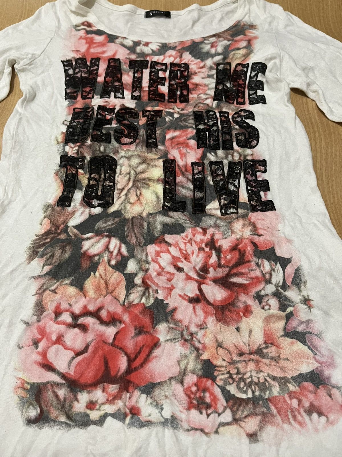 Japanese Brand Garnet Japanese brand Poem Flower Ifsixwasnine Style tees Size US M / EU 48-50 / 2 - 2 Thumbnail