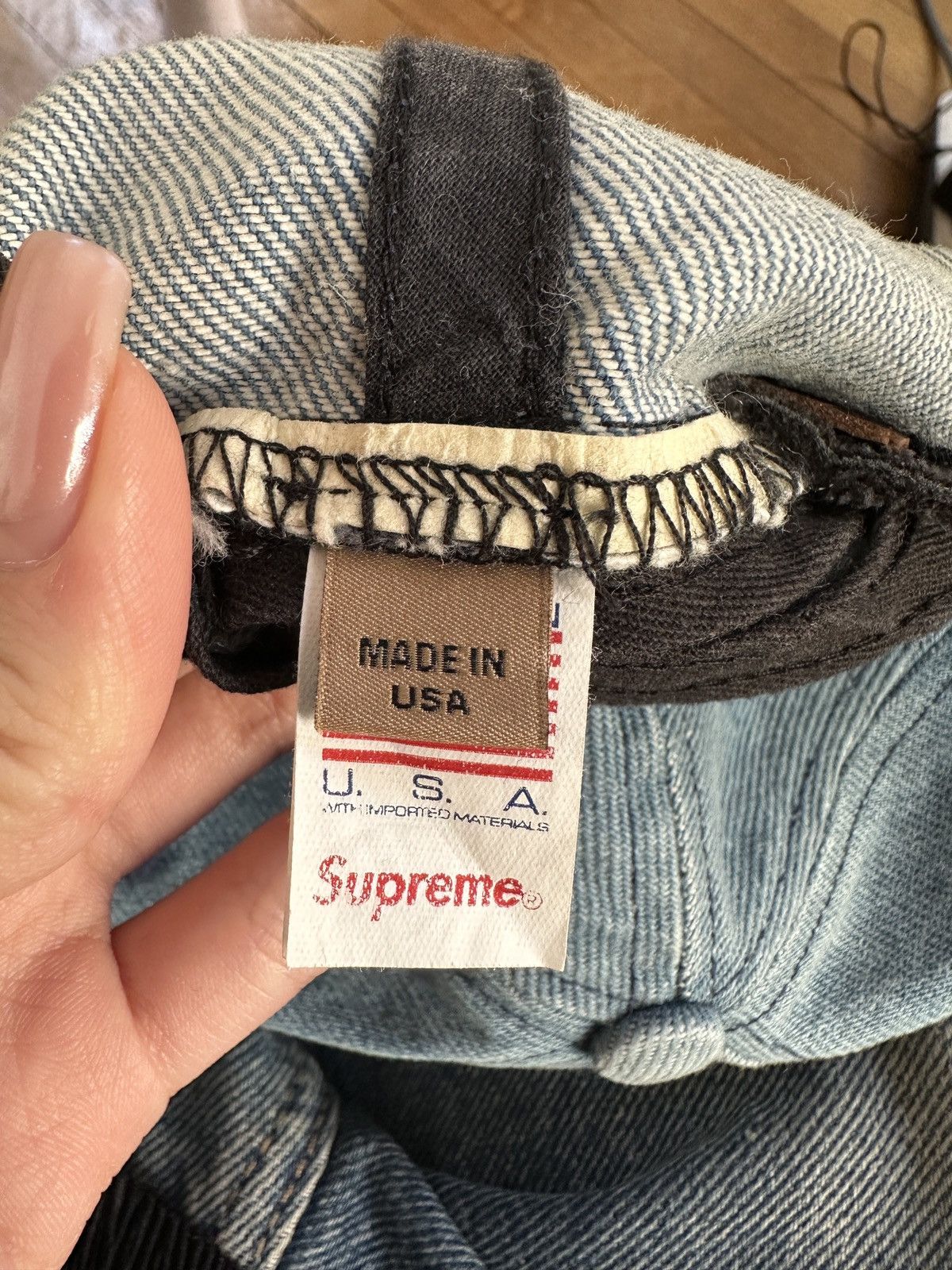 Burberry × Supreme Burberry x Supreme Cap Size ONE SIZE - 6 Thumbnail