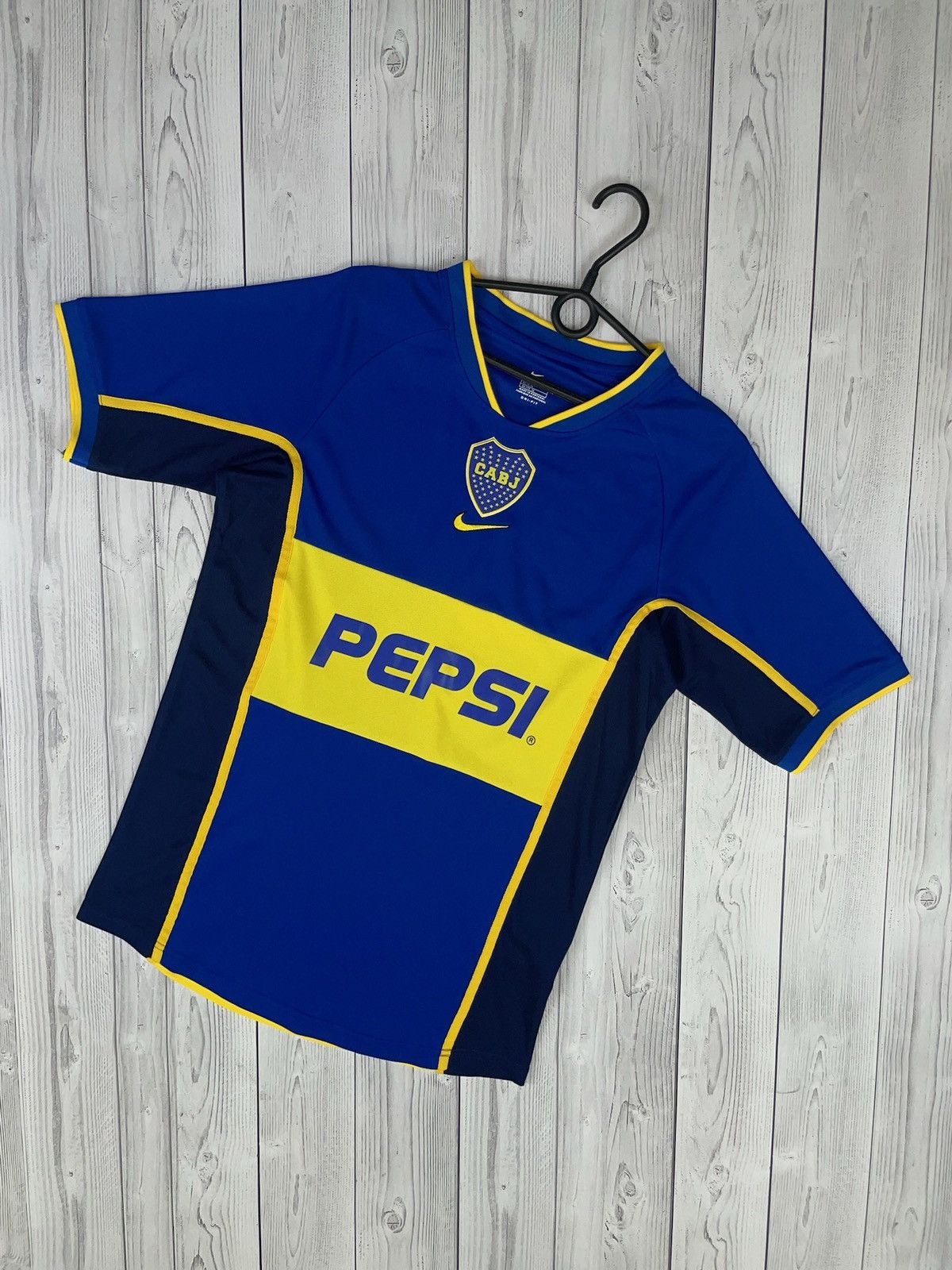Vintage Vintage Boca Juniors soccer tee Pepsi rare shirt Size Xs Size US XS / EU 42 / 0 - 1 Thumbnail