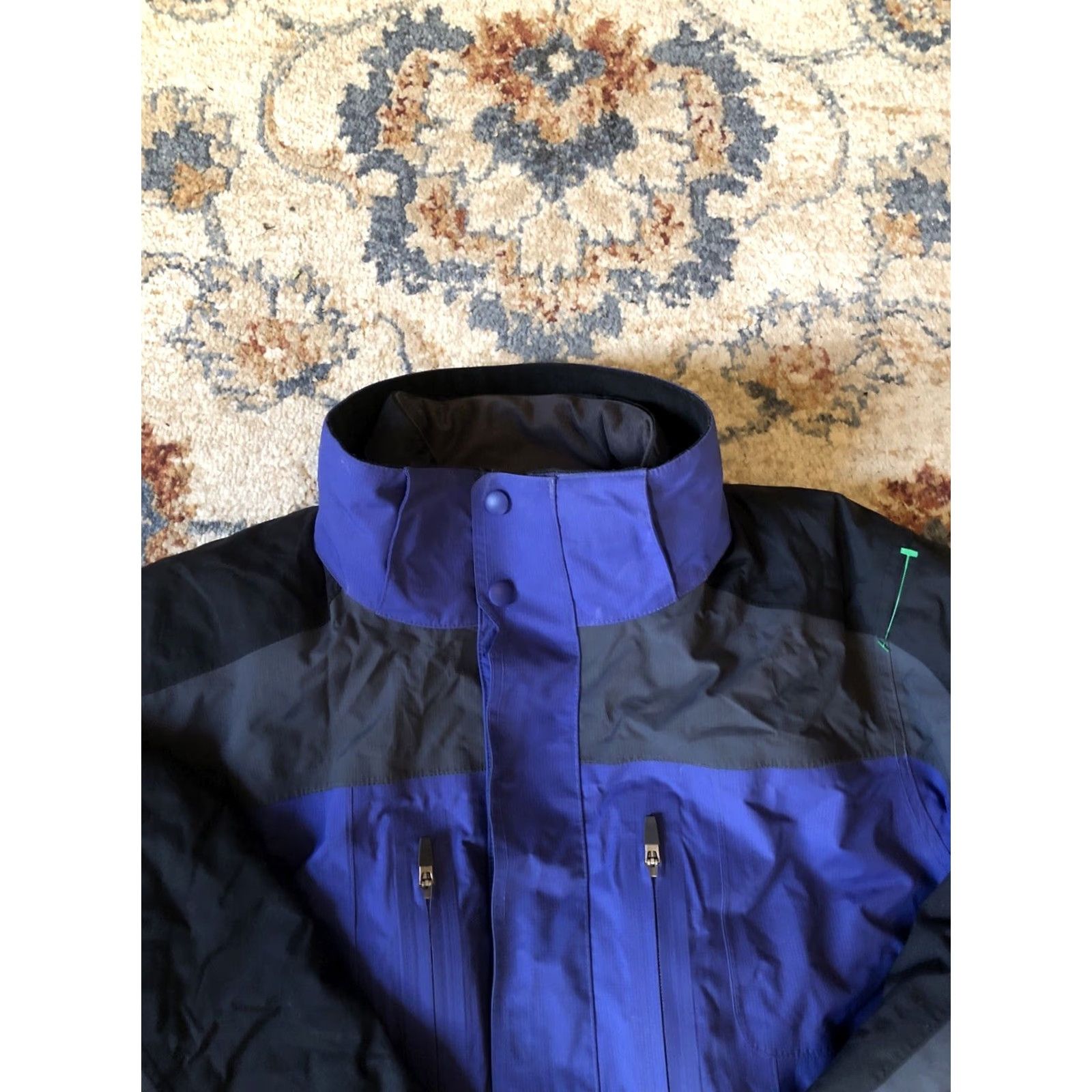 Vintage VINTAGE L.L. Bean Jacket Mens L Blue Ski 3-in-1 Full Zip Mid-Length Nylon Water Resistant Wind-Resistant Pockets Zipped Pockets Removable Lining Size US L / EU 52-54 / 3 - 2 Thumbnail