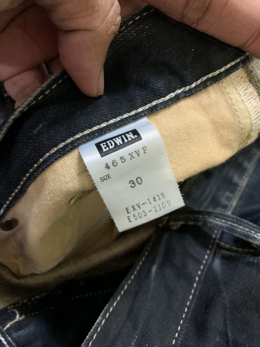 Japanese Brand EDWIN rusty mud wash curve twist jeans i6w9 style Size US 31 - 5 Thumbnail
